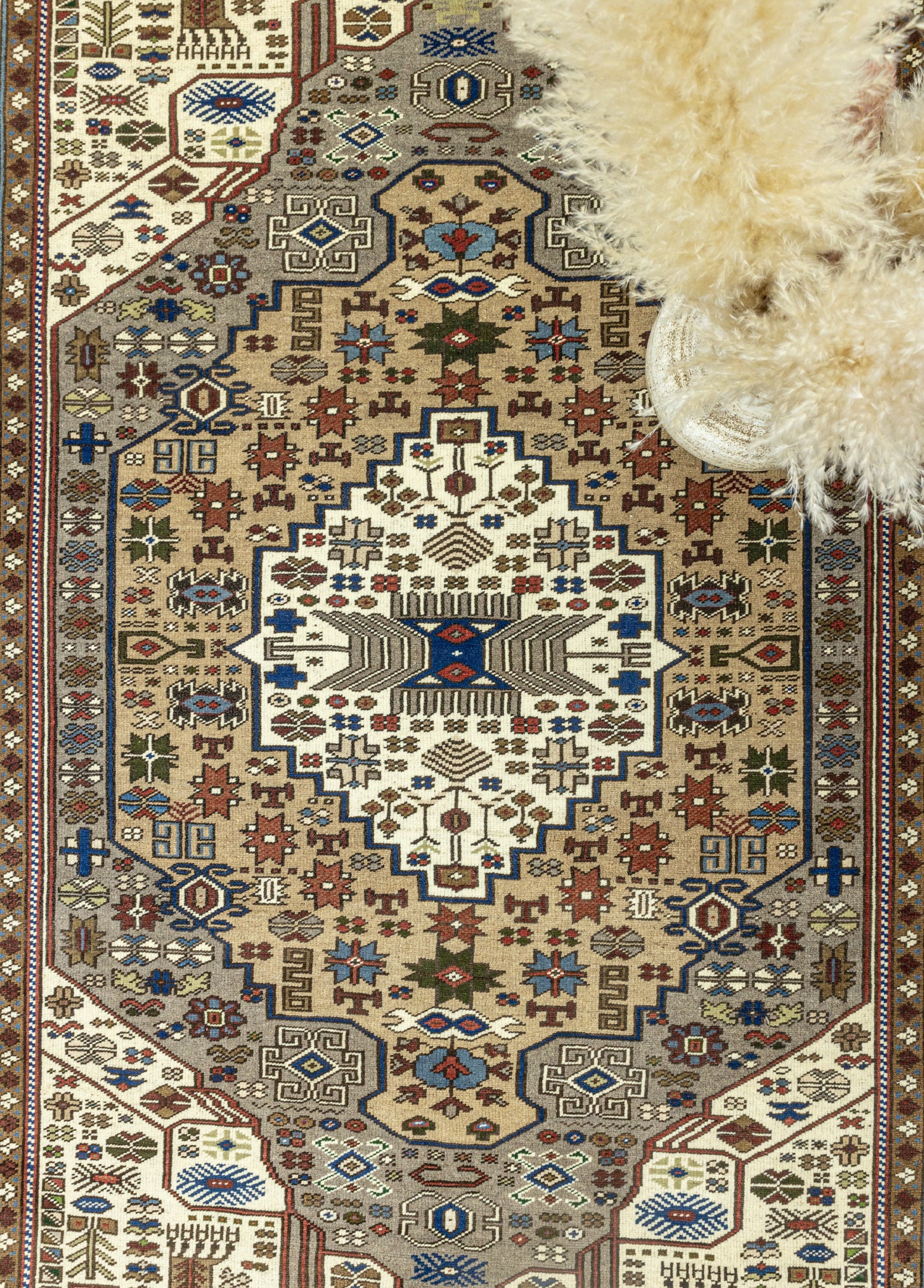 Zeine El Dokuma Yün Obruk Halısı 163x253 cm