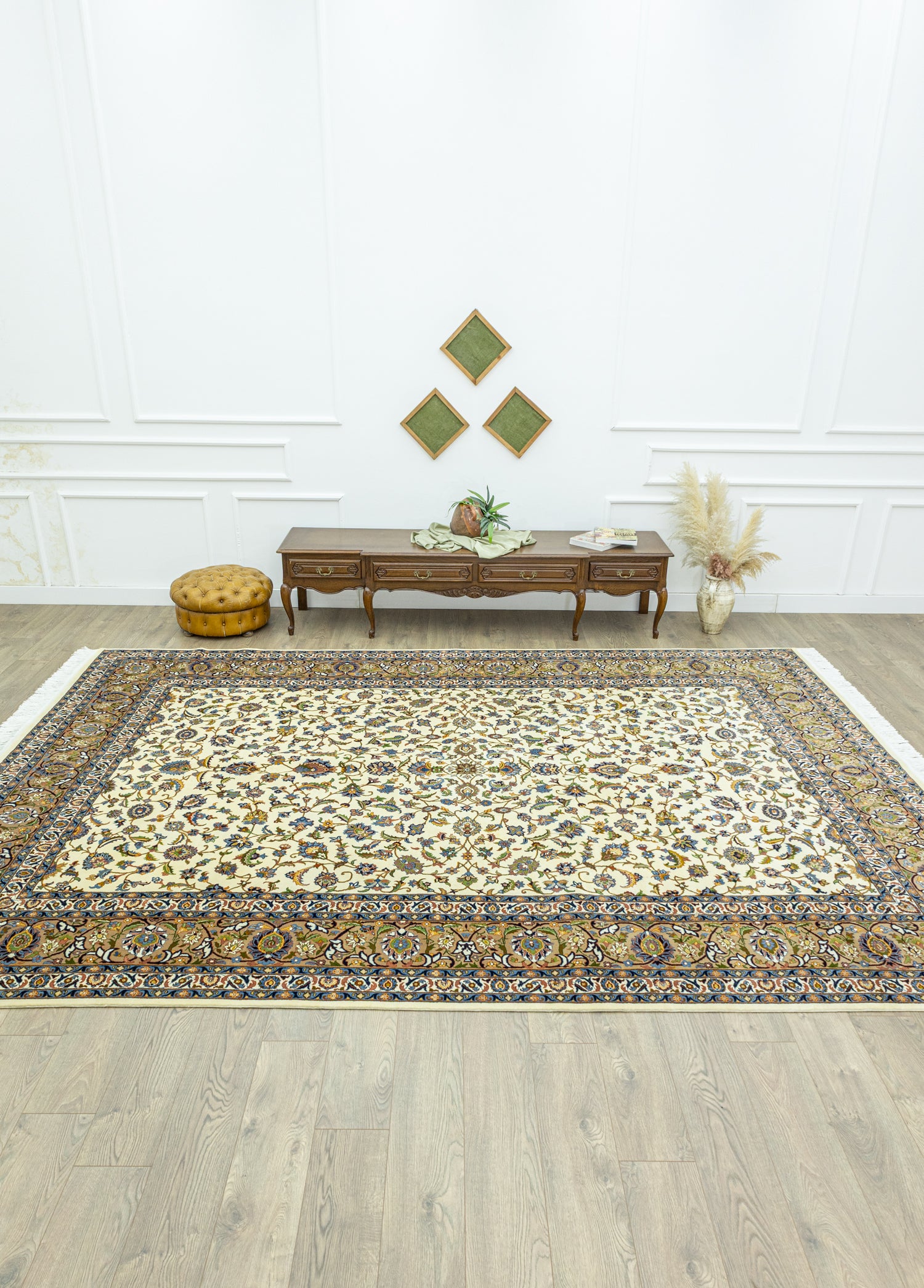 Demi İran El Dokuma Büyük Yalı Halısı 294x407 cm