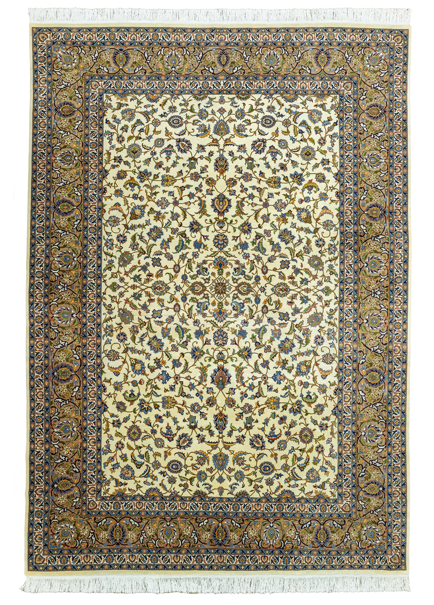 Demi İran El Dokuma Büyük Yalı Halısı 294x407 cm