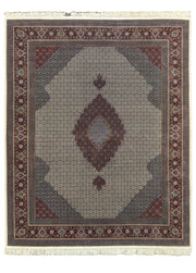 Eyvan Büyük El Dokuma Tebriz İran Halısı 370x455 cm