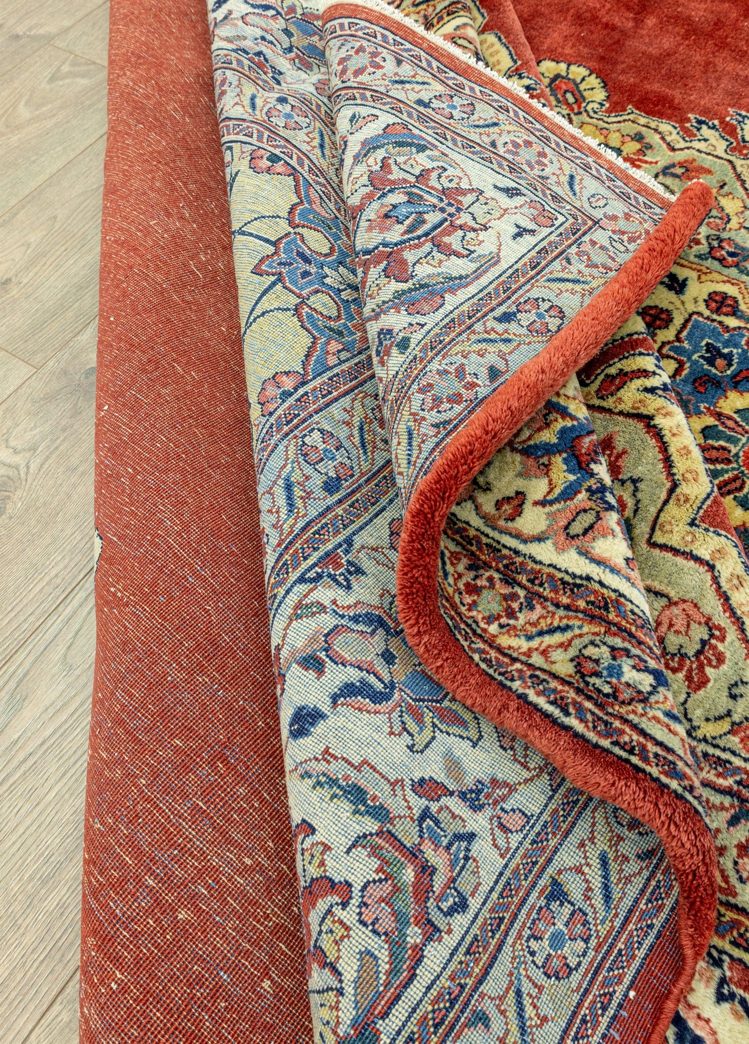 Ostan El Dokuma İran Keşan Halı 263x355 cm