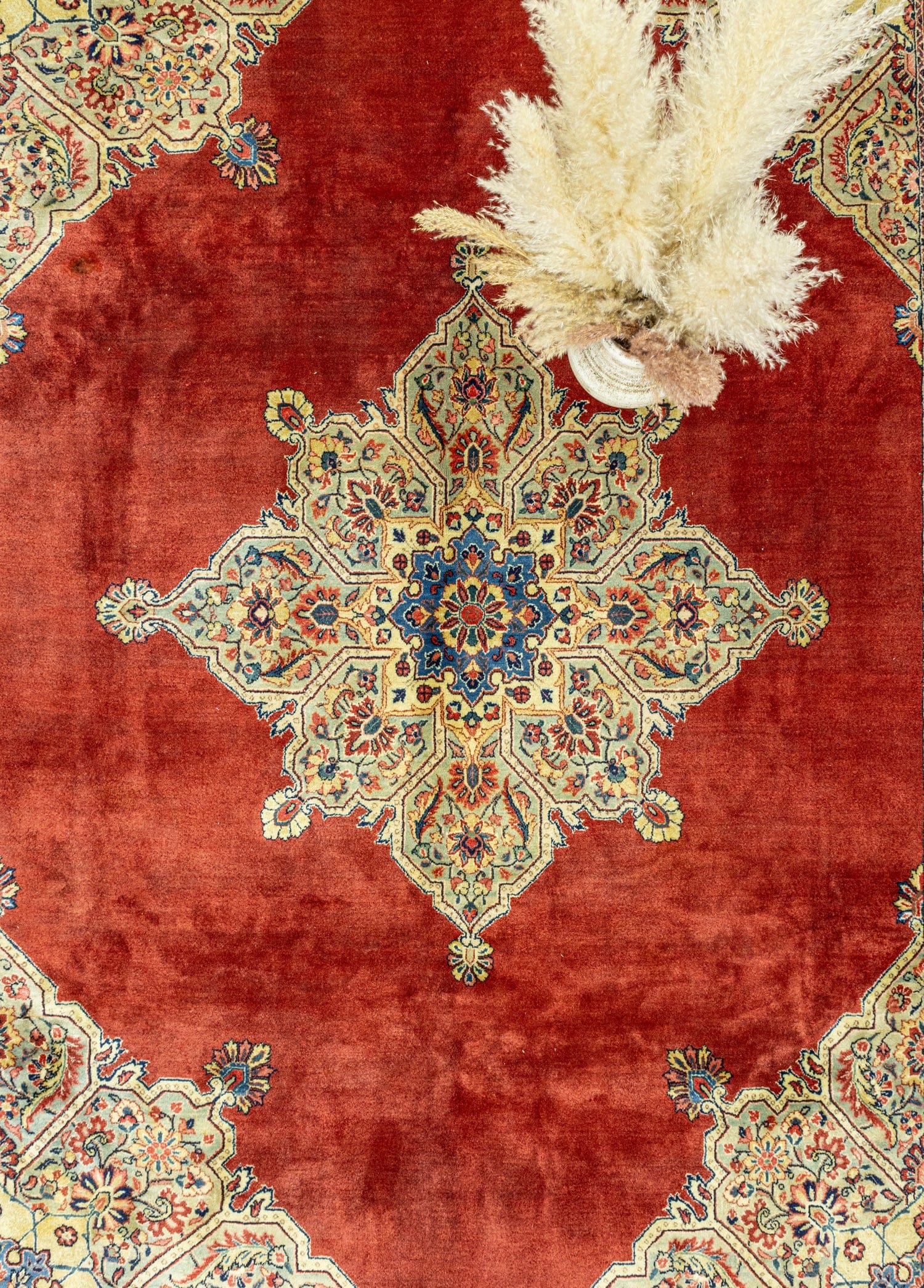 Ostan El Dokuma İran Keşan Halı 263x355 cm