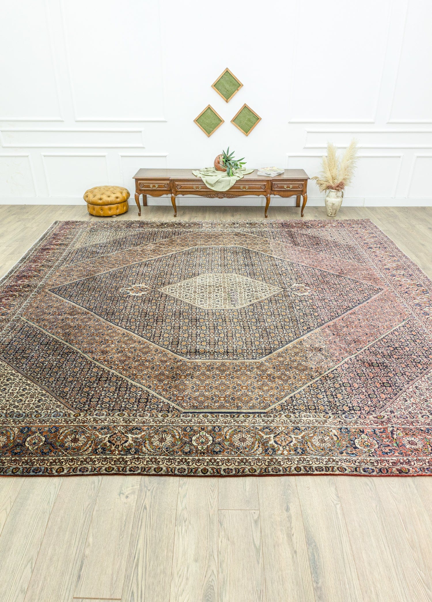 Mariva Geometrik Tasarımlı İran Halısı 396x407 cm