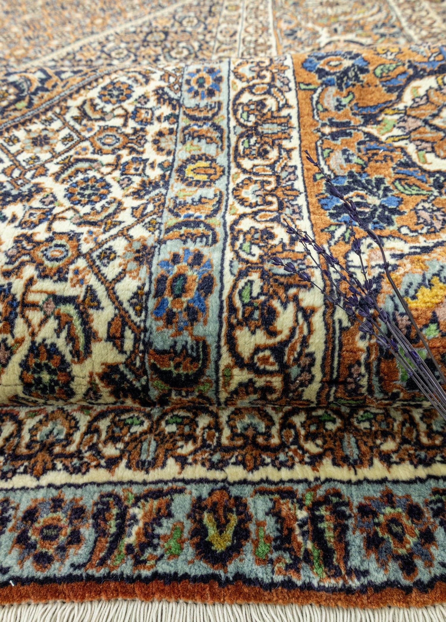 Mariva Geometrik Tasarımlı İran Halısı 396x407 cm