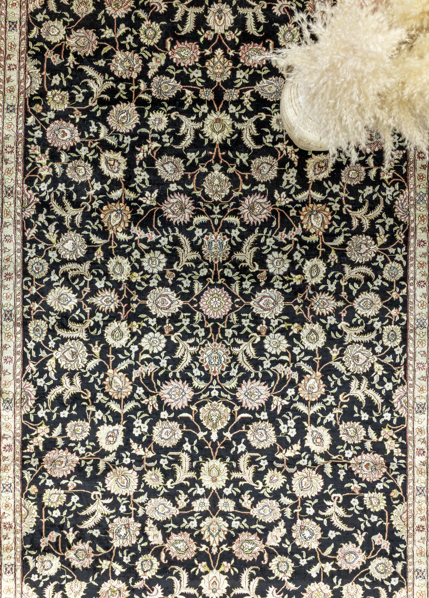 Dalya Çiçek Desenli El Dokuma Halı 182x274 cm