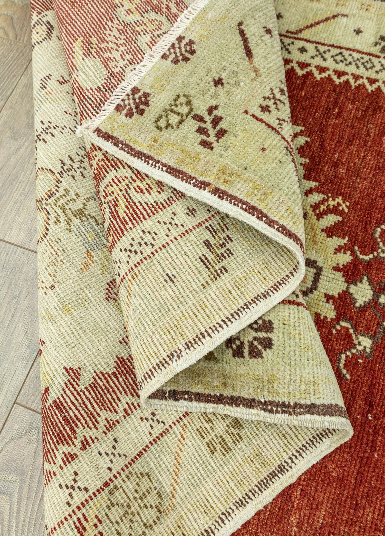 Kaman Vintage El Dokuma Halı 78x157 cm