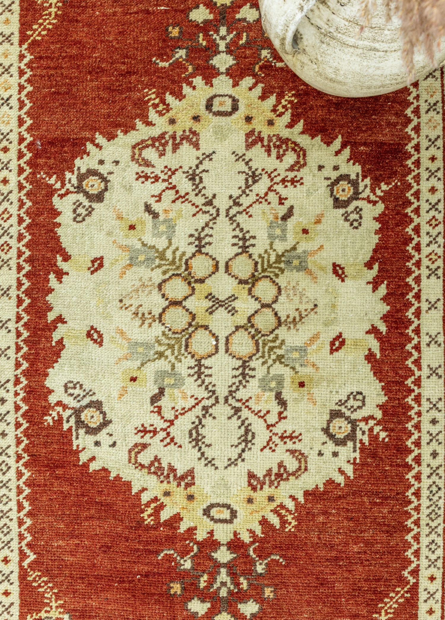 Kaman Vintage El Dokuma Halı 78x157 cm