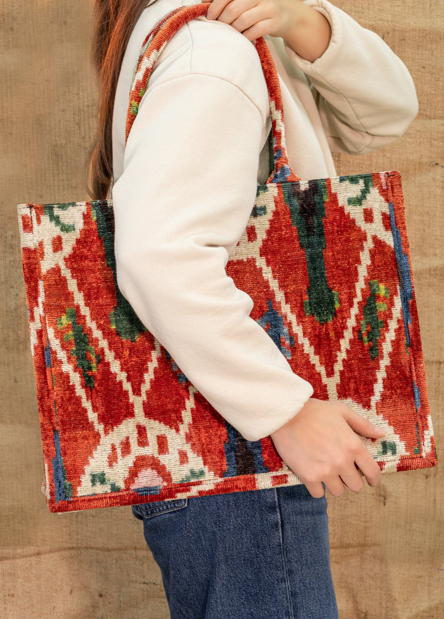 Dalen Bohem İkat Çanta