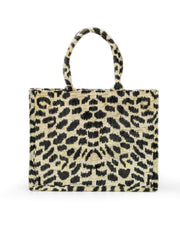 Gaia Leopar Desenli Çanta
