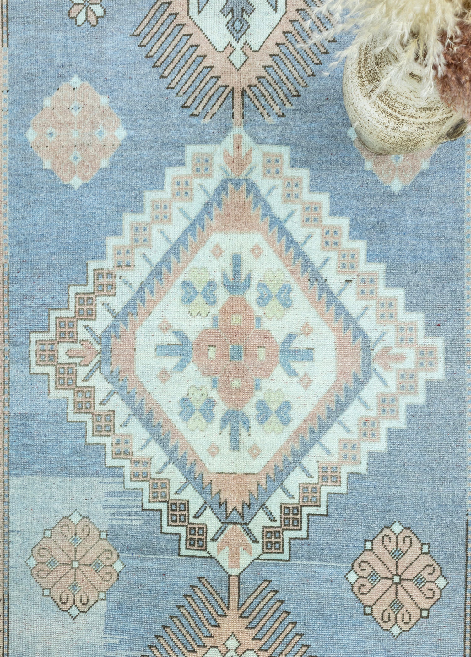 Larache Geometrik Tasarımlı Yün Halı 171x295 cm