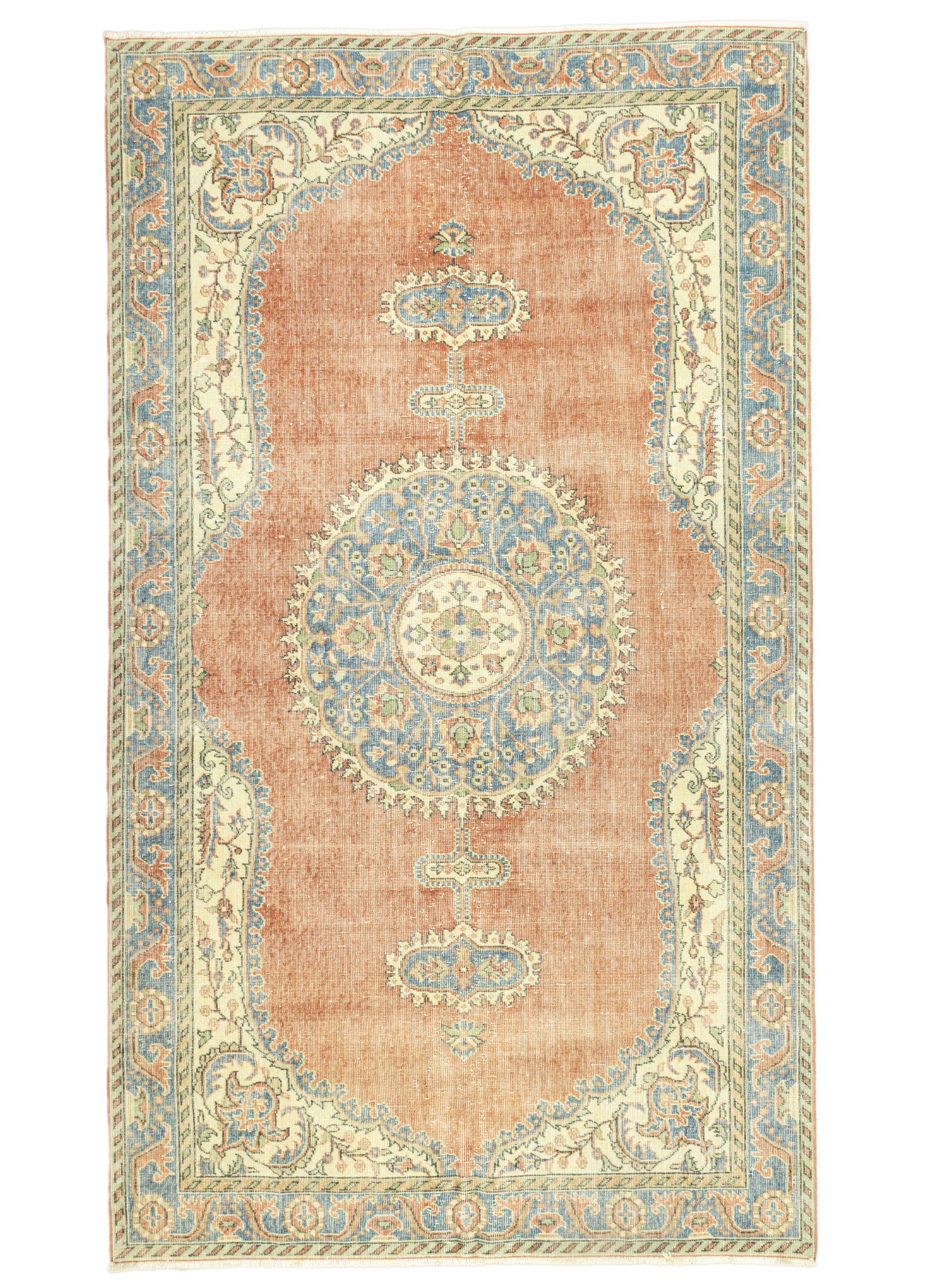 Camel Madalyon Desenli Halı 190x310 cm