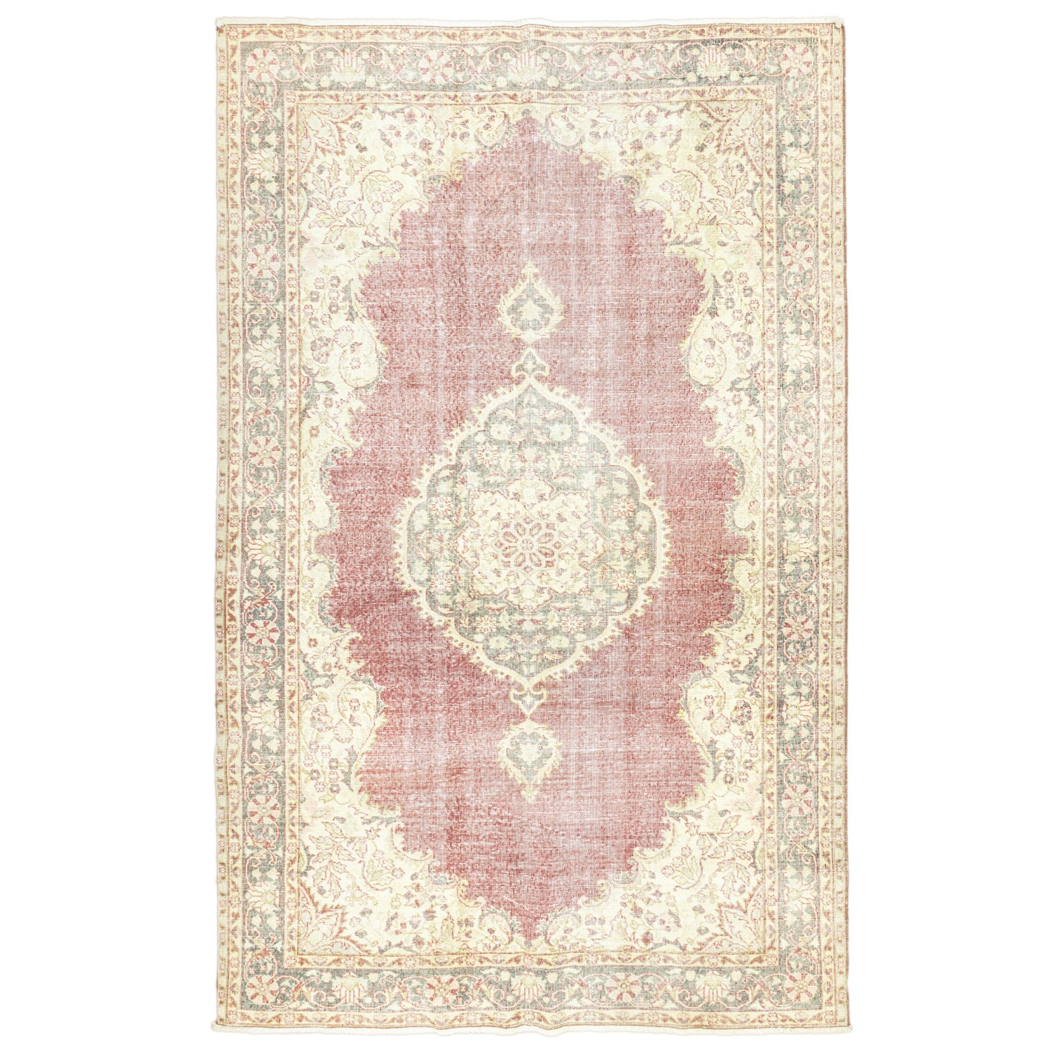 Yunt Vintage El Dokuma Halı 202x296 cm
