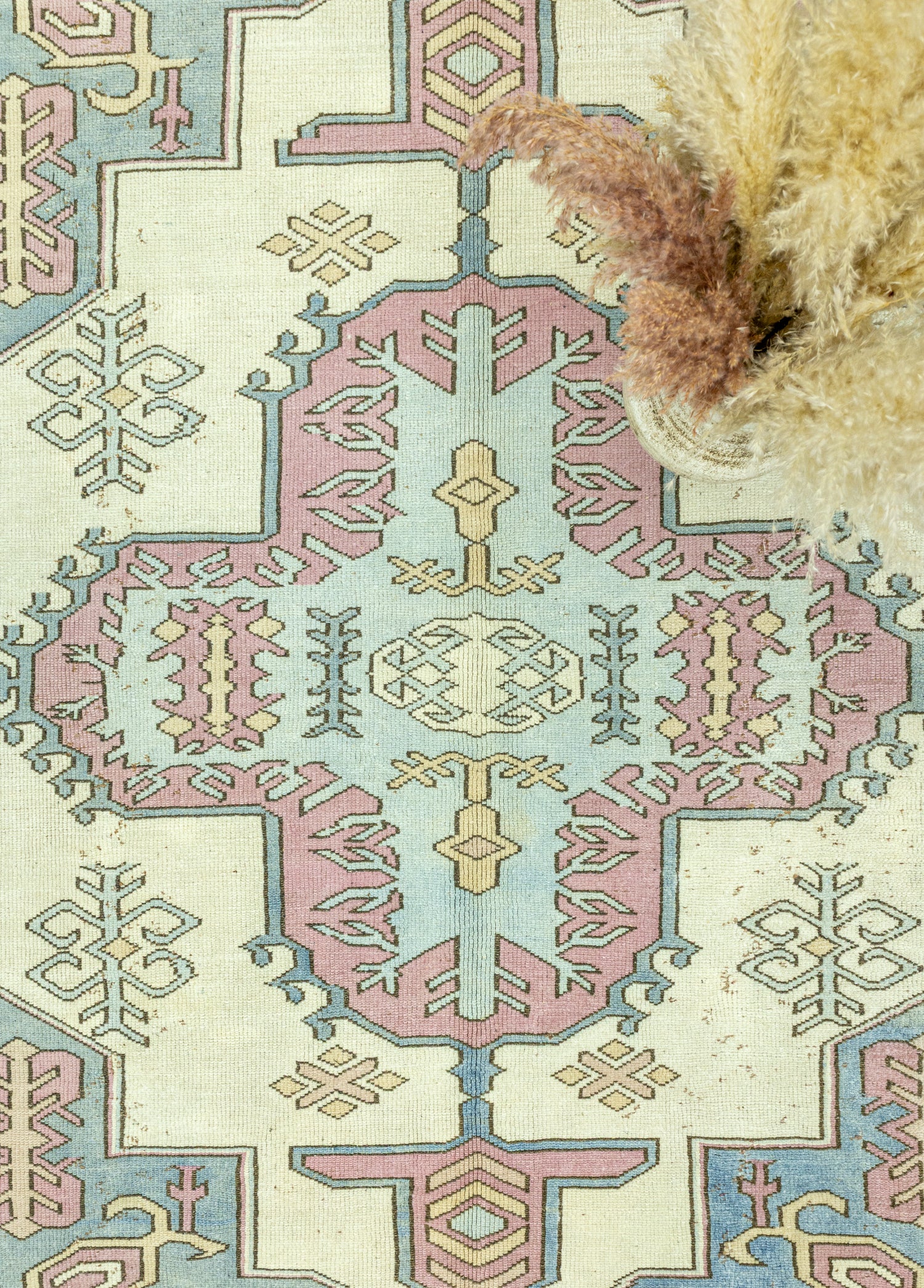 Vidadi Rustik Tasarımlı Yün Halı 224x281 cm