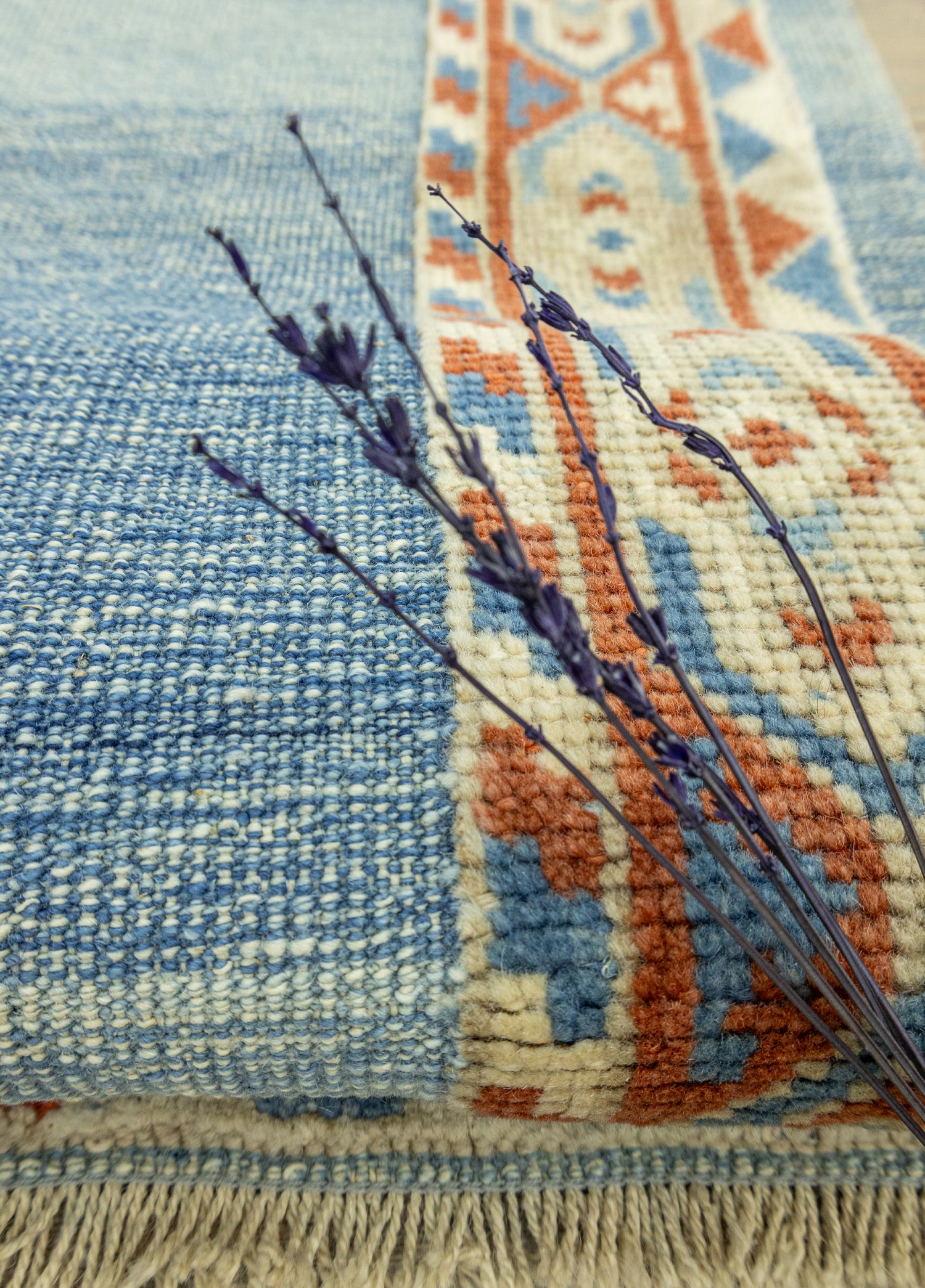 Avenor Kök Boya Halı Kilim 112x142 cm