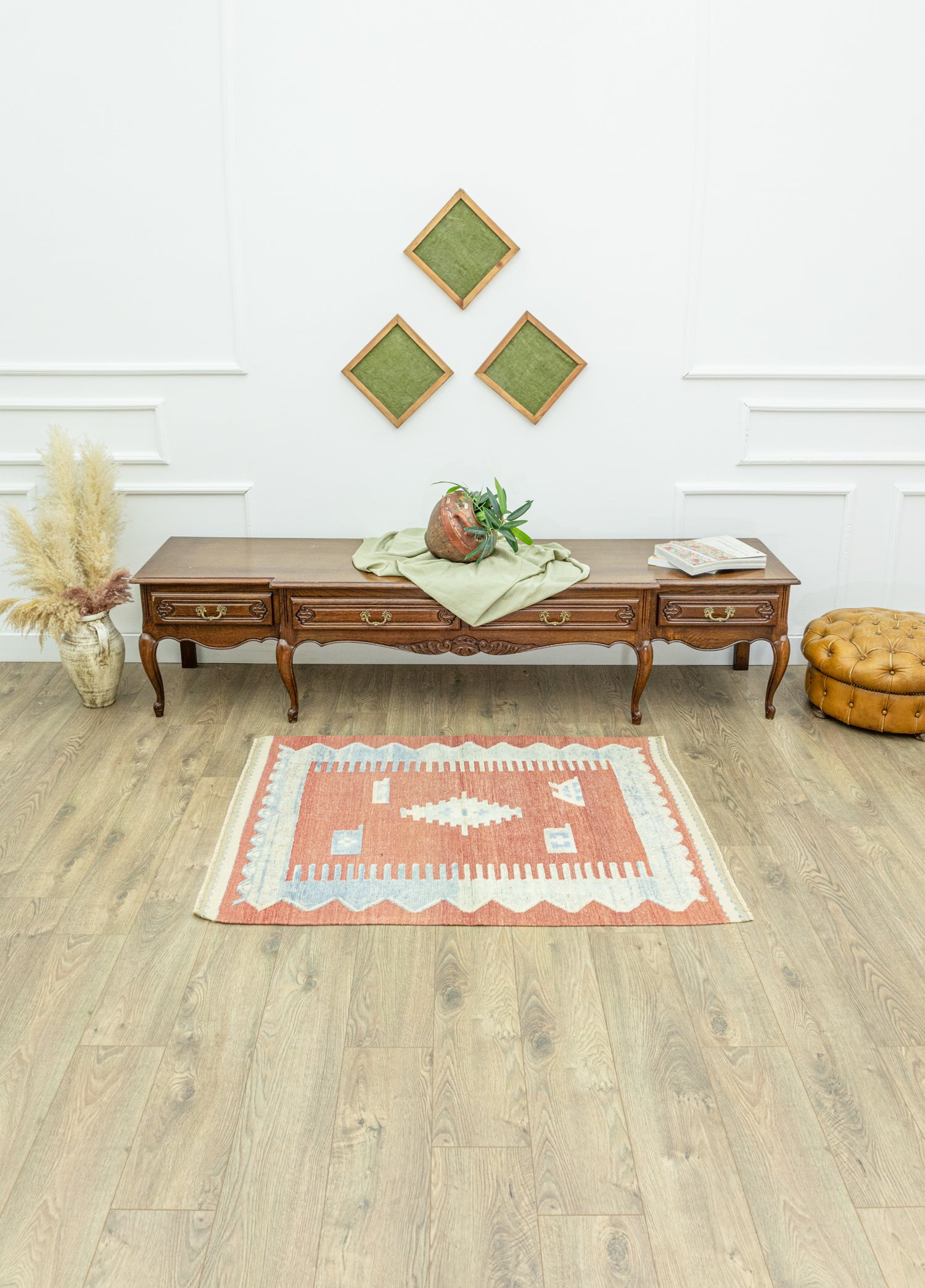 Ebra Rustik El Dokuma Halı Kilim 106x141 cm