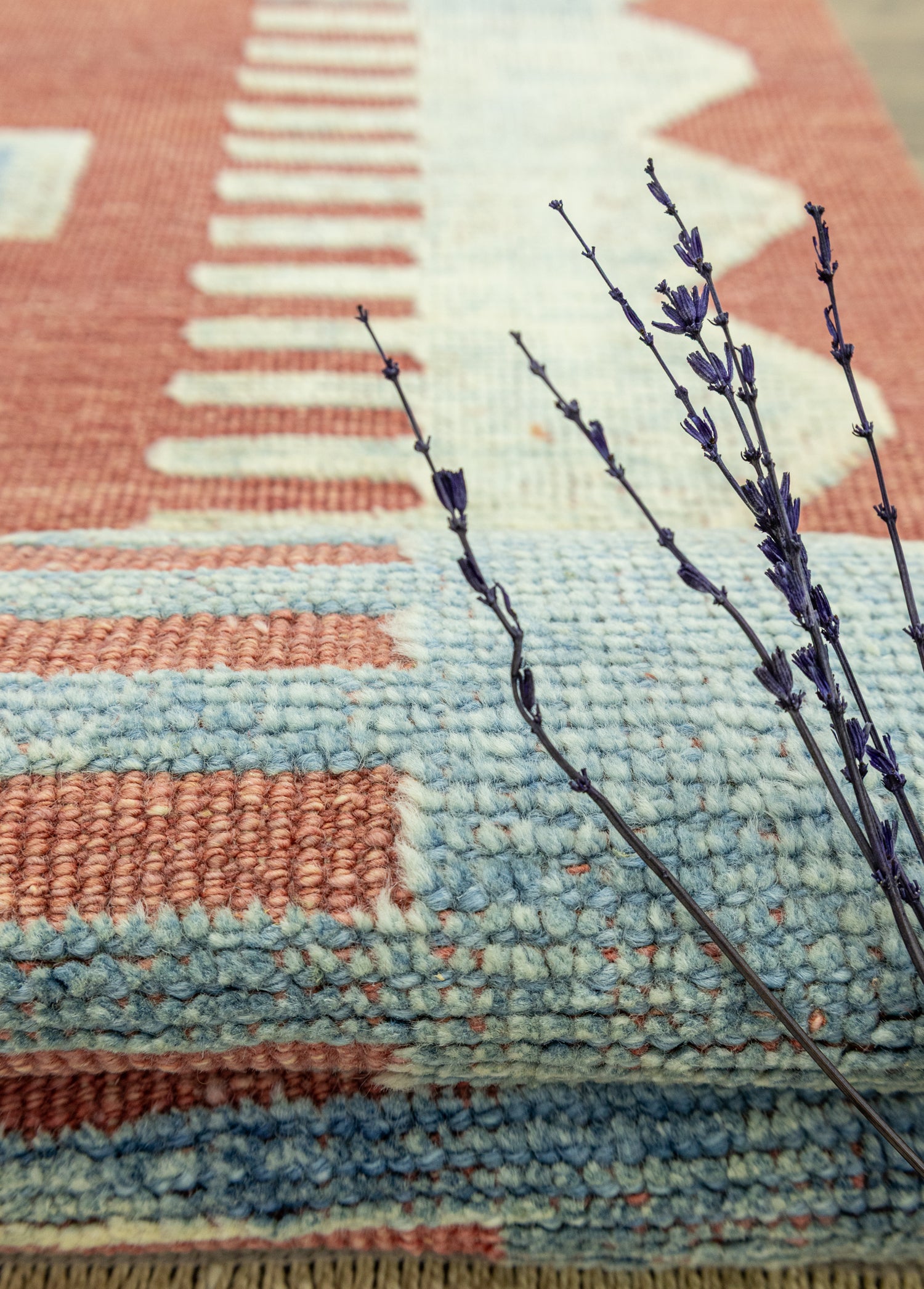 Ebra Rustik El Dokuma Halı Kilim 106x141 cm