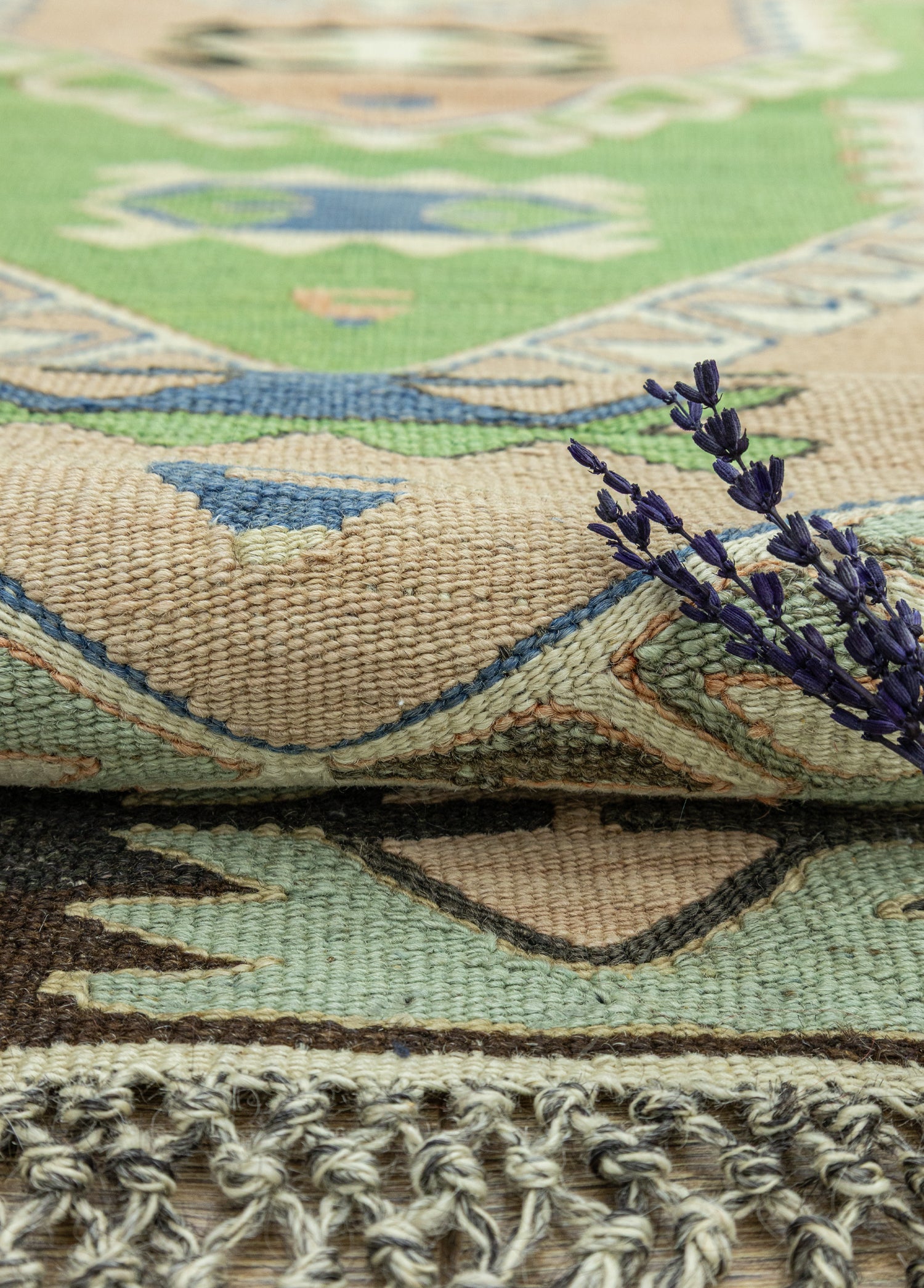 Batllo Pastel Renkli El Dokuma Kilim 122x185 cm
