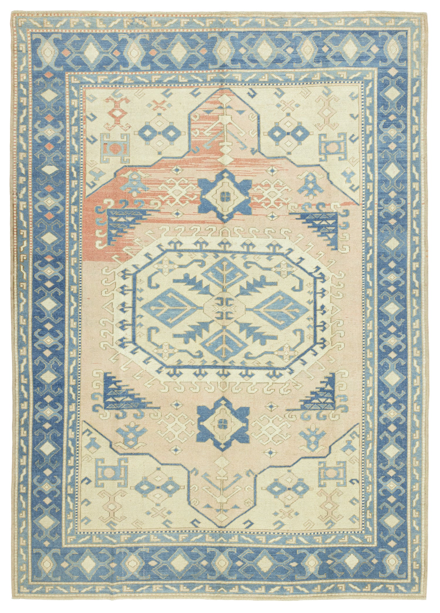 Elyra Rustik Tasarımlı Yün Halı 215x309 cm