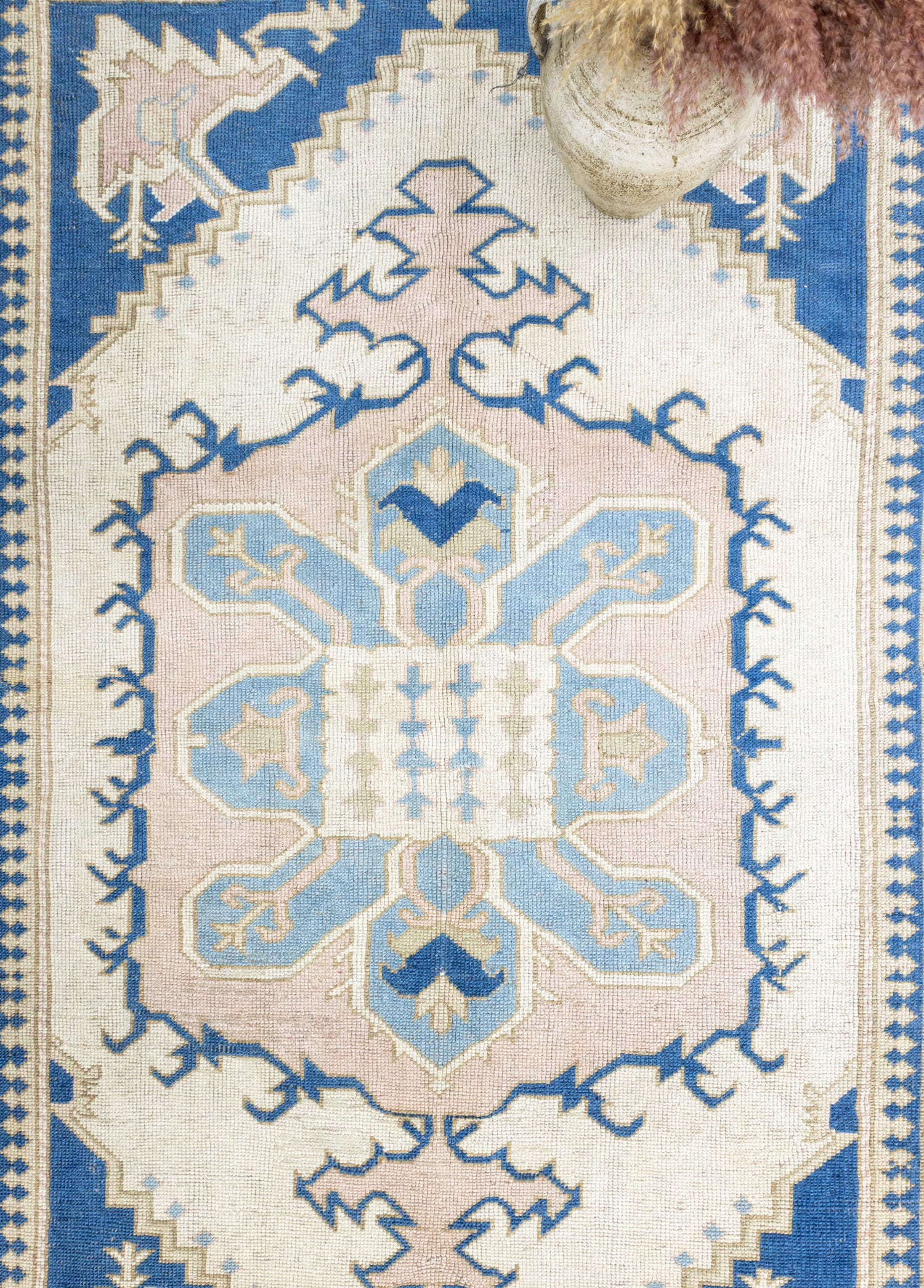 Kaman Oriental Figürlü El Dokuma Yün Halı 178x257 cm