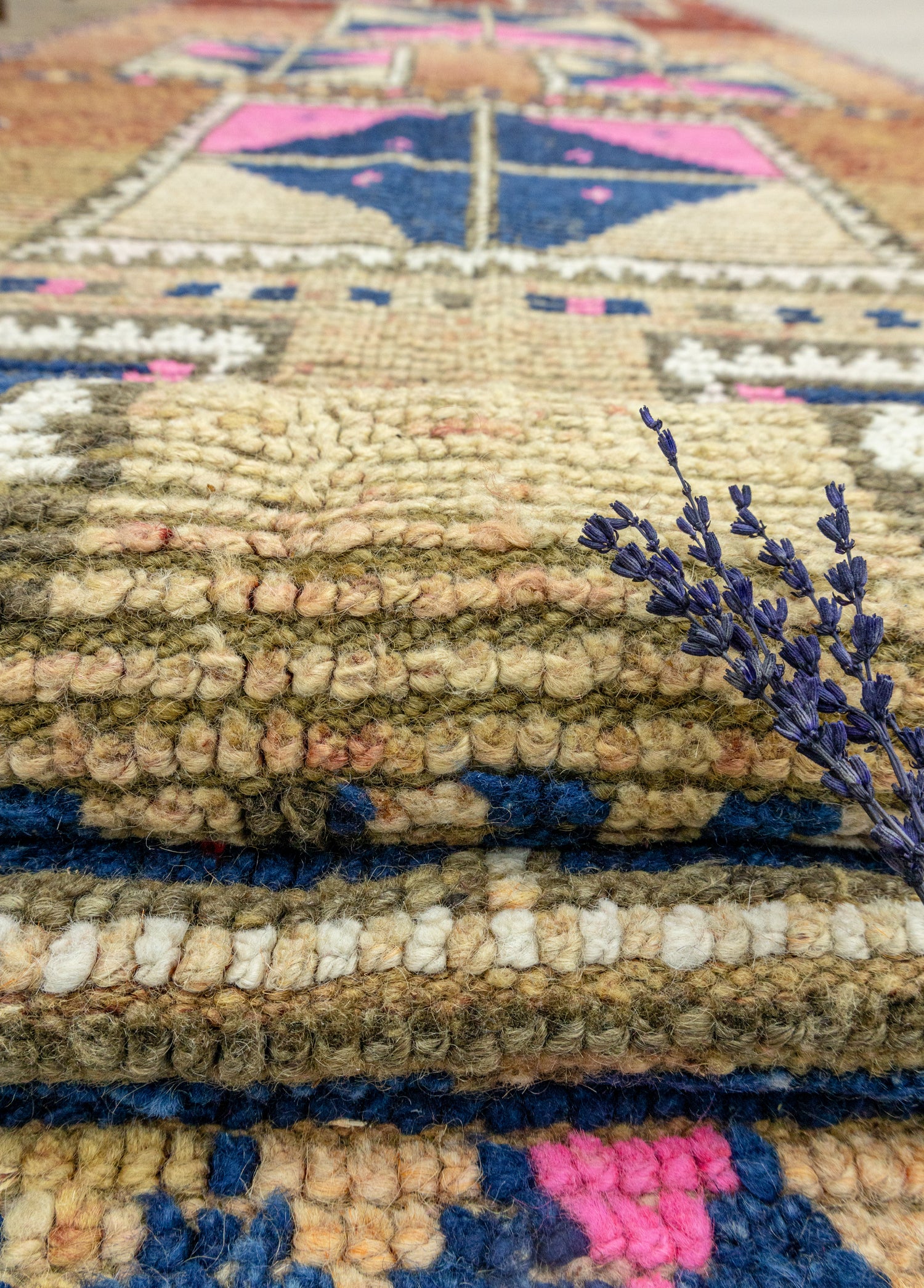 Arya Renkli El Dokuma Herki Yolluk 128x391 cm