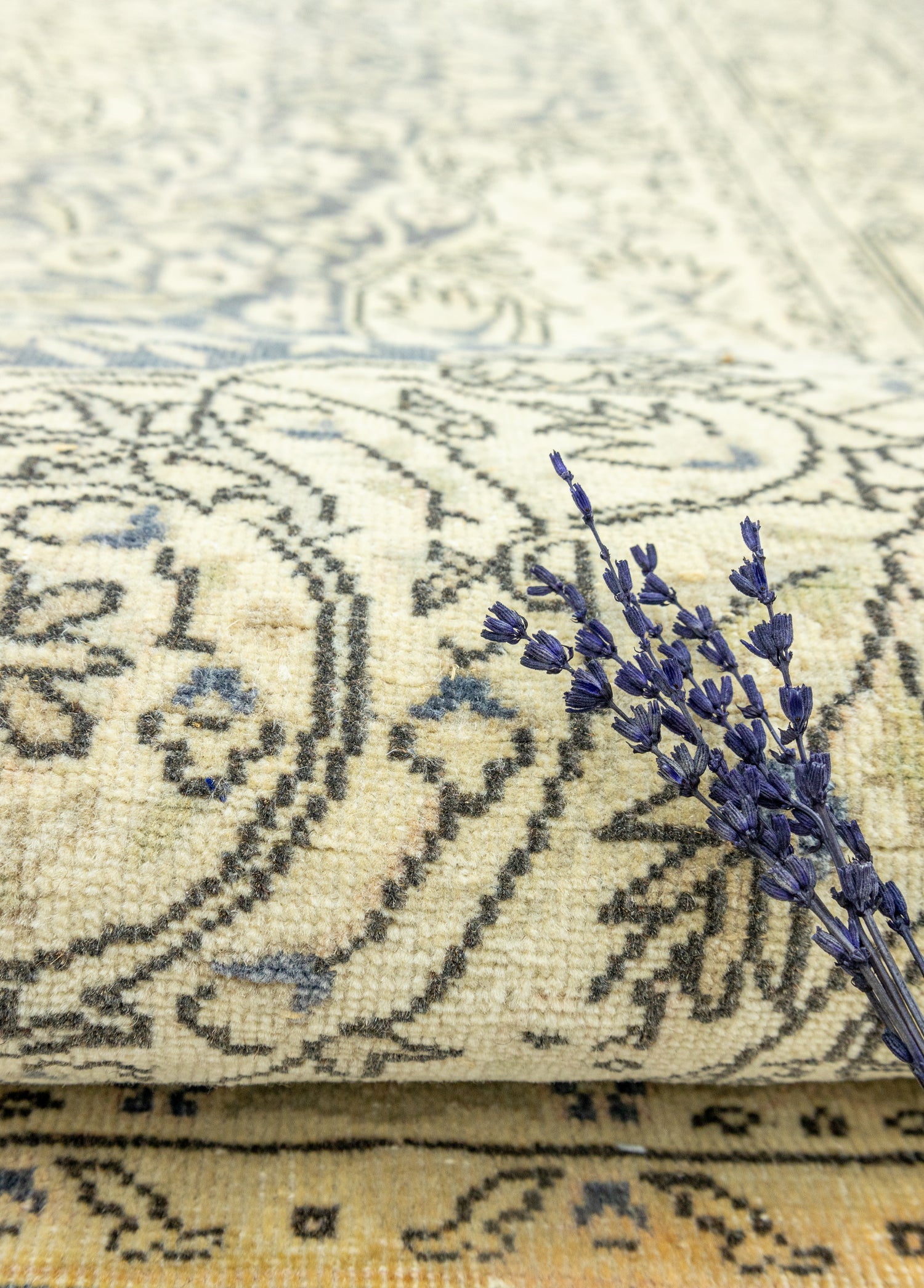 Boris Vintage Wool Ladik Carpet 204x302 cm