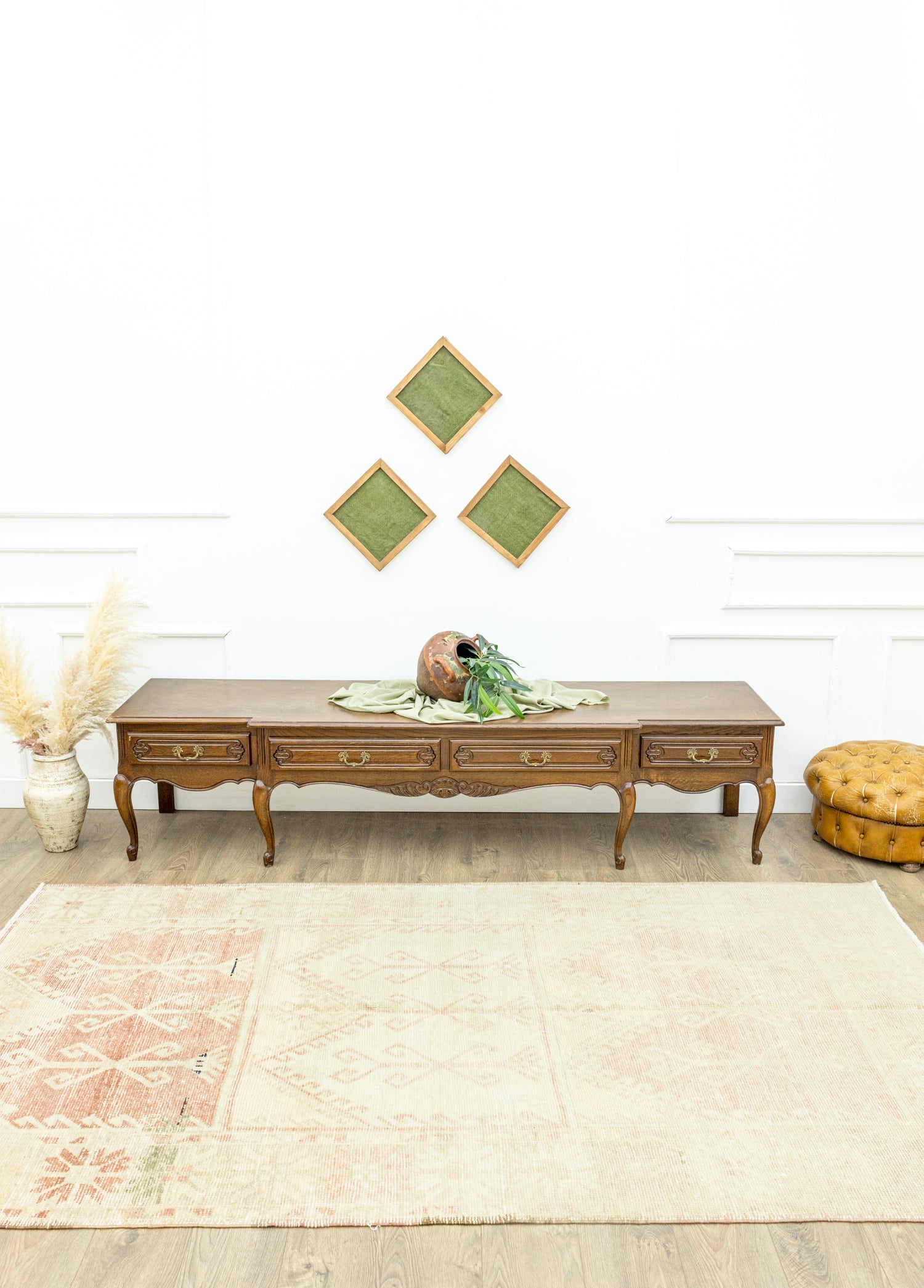 Linn Abraj Tasarımlı El Dokuma Halı 158x275 cm