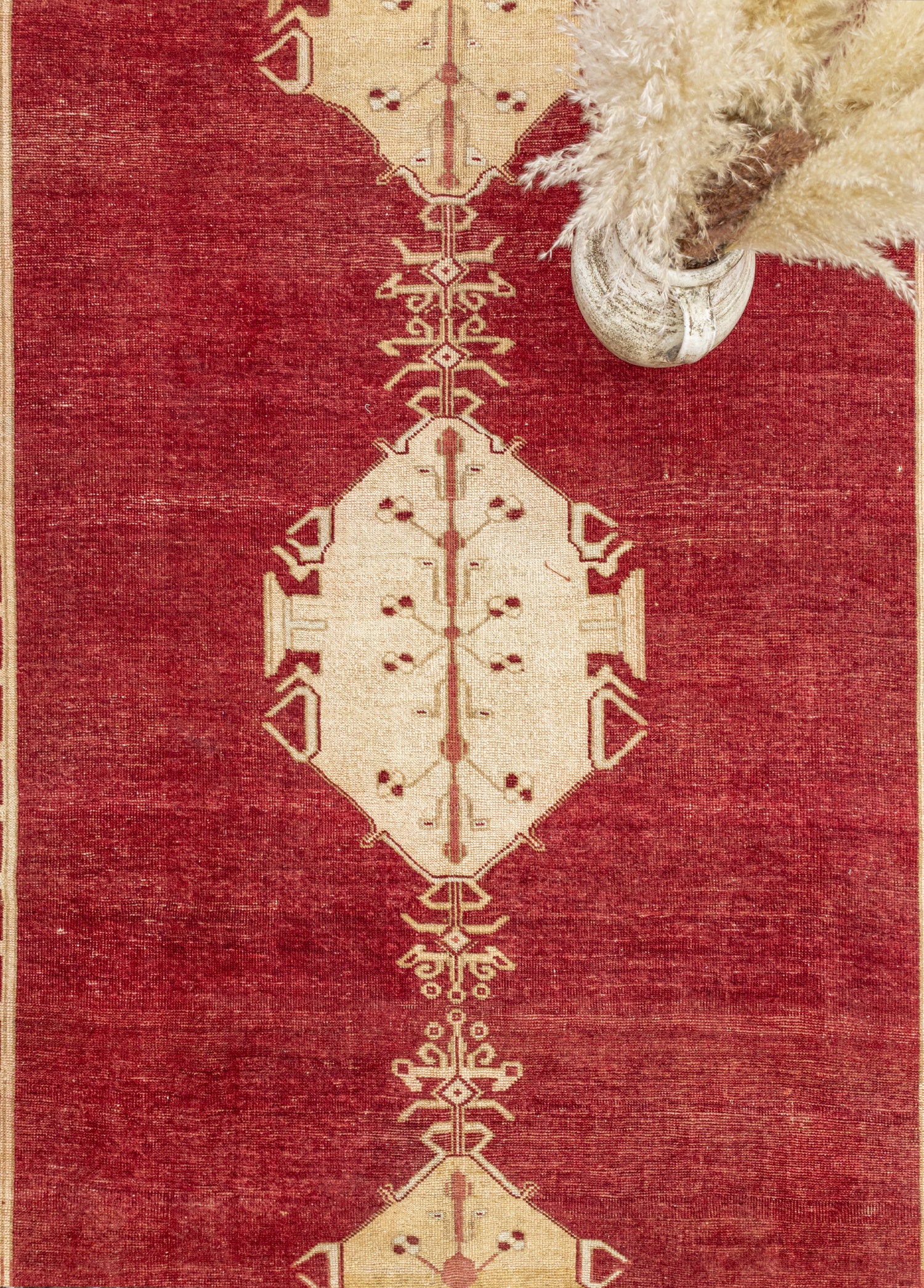 Halia Kırmızı Vintage Yün Halı 191x349 cm