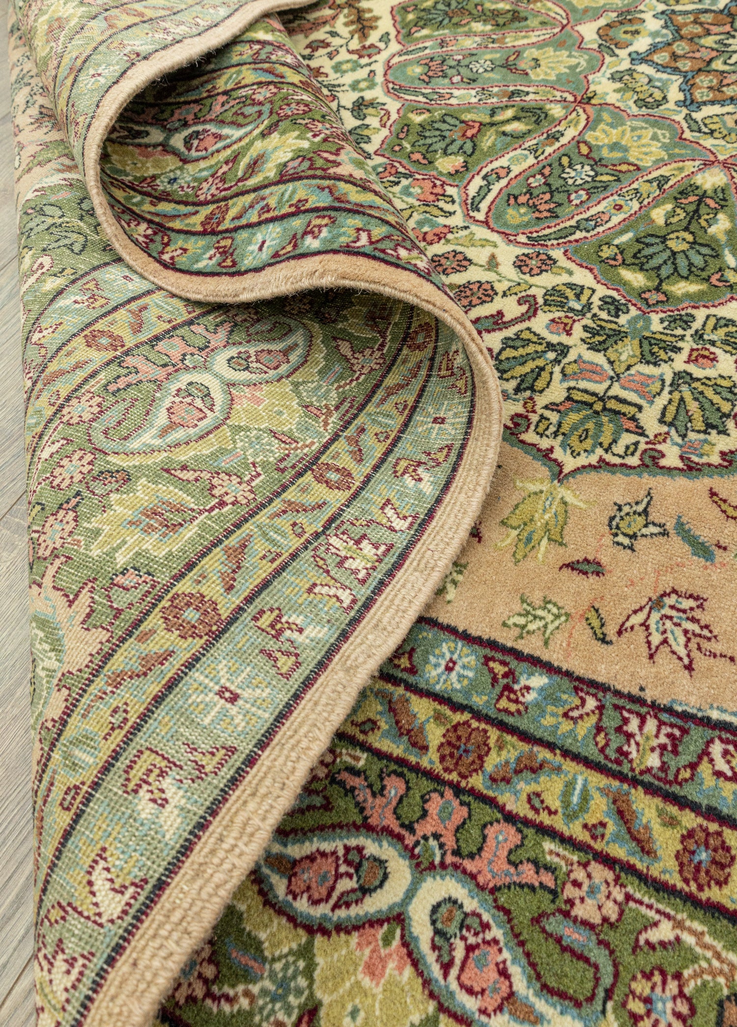 Olivia Madalyon Tasarımlı El Dokuma Halı 206x309 cm