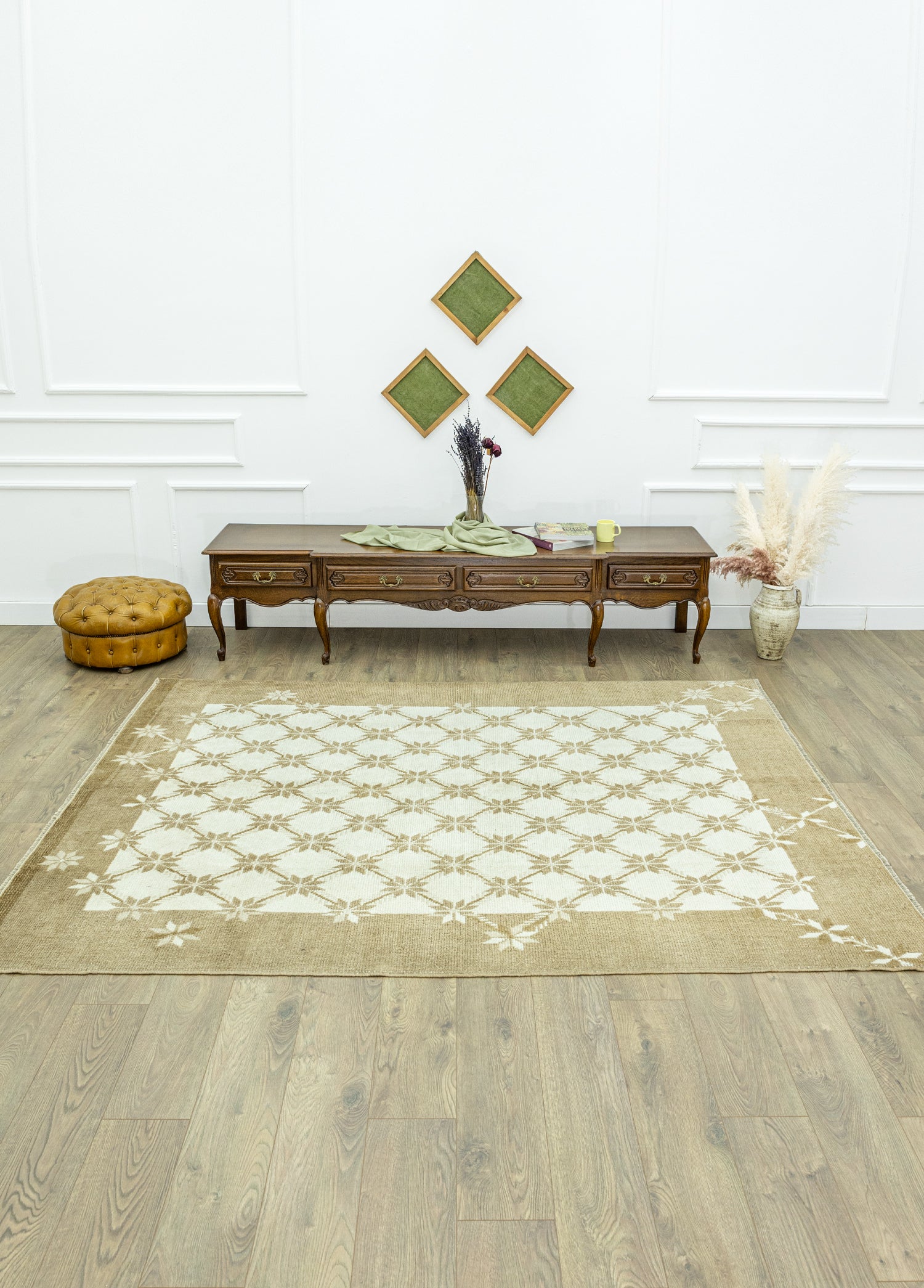 Zuhra Modern Tasarımlı Yün Halı 210x261 cm