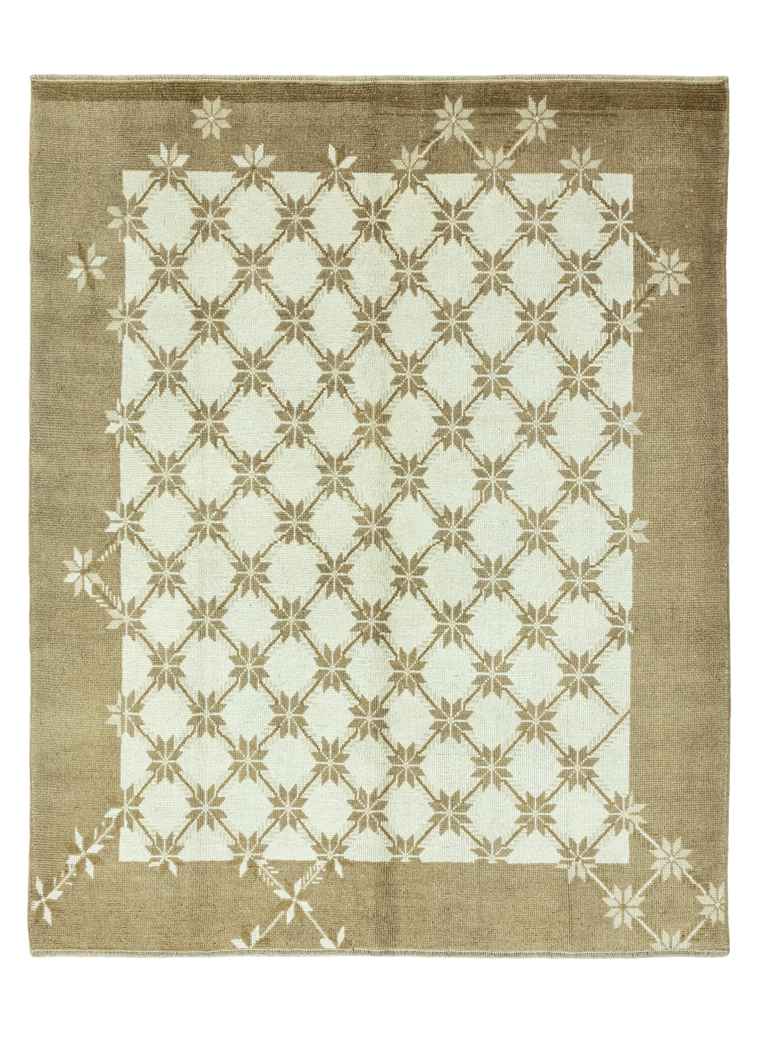 Zuhra Modern Tasarımlı Yün Halı 210x261 cm