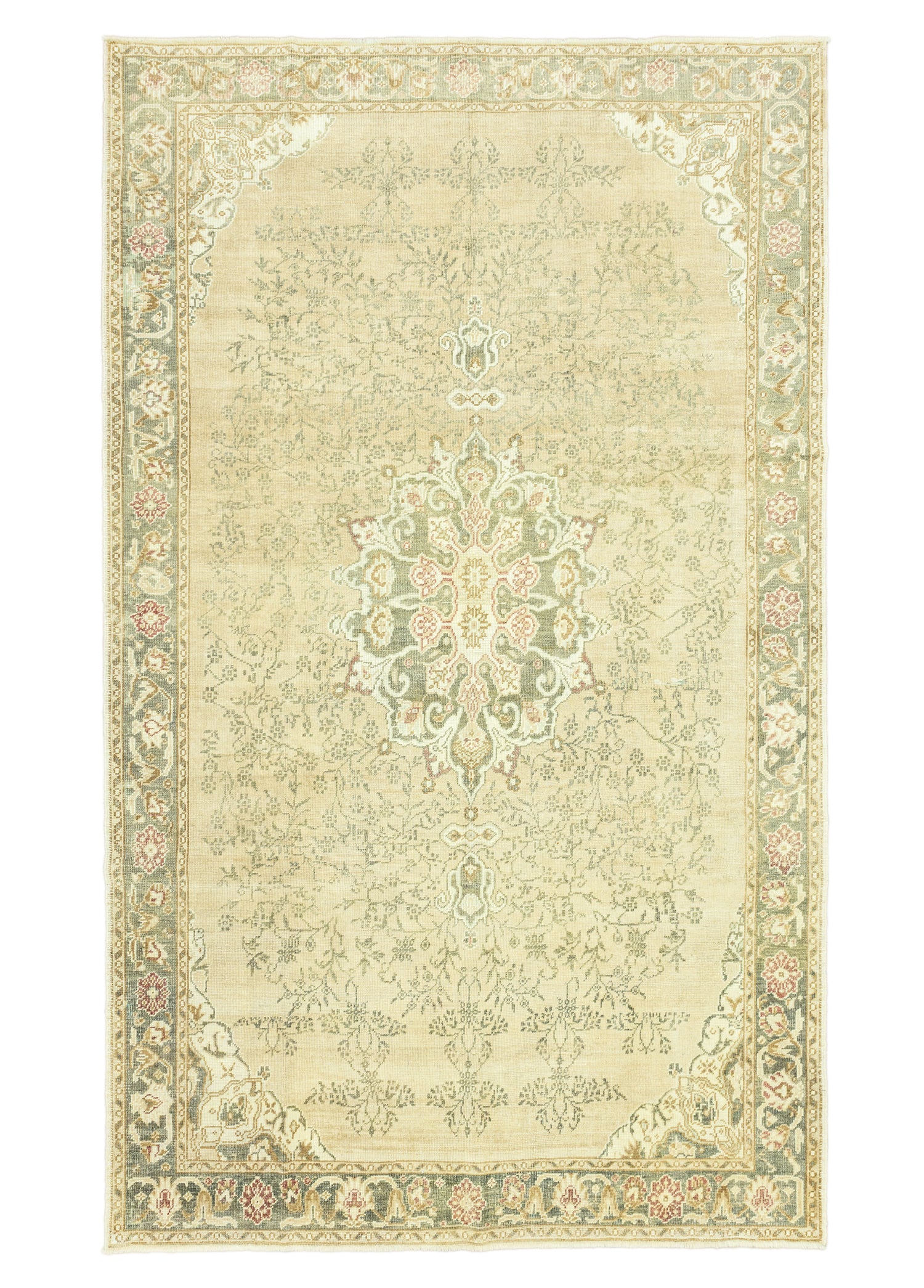 Delphi El Dokuma Vintage Halı 199x341 cm