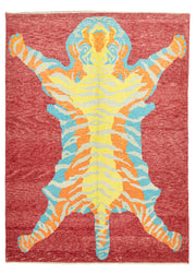 Mina El Dokuma Tiger desenli Özel Tasarımlı Modern Halı 186x247 cm