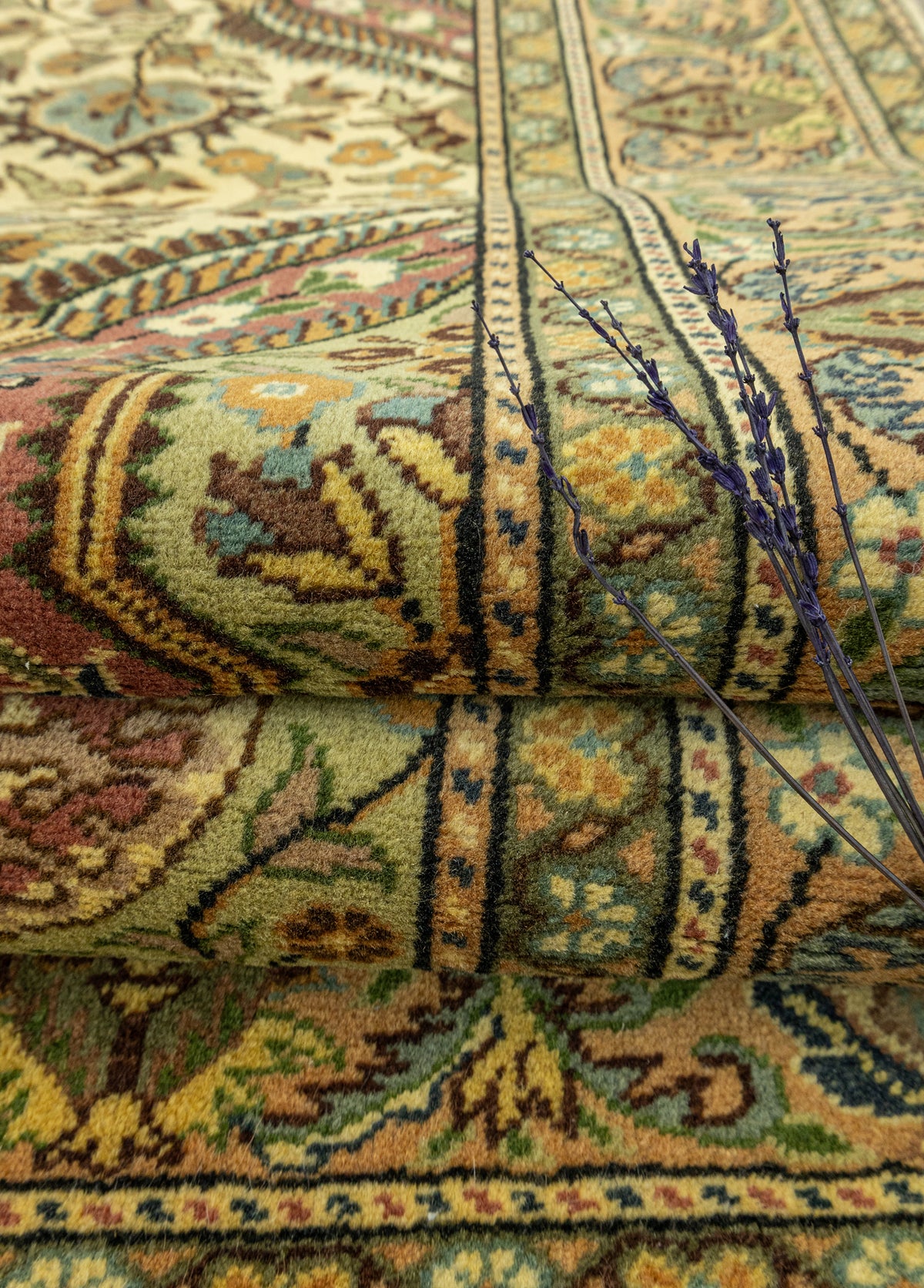 Camel Rustik Tasarımlı Halı 194x302 cm