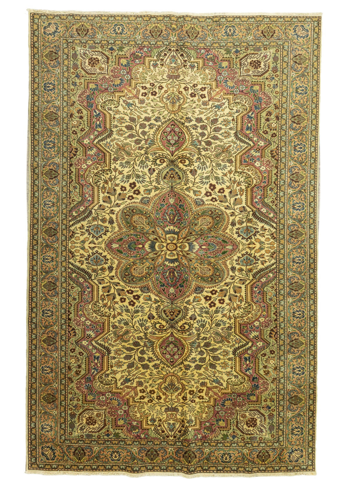 Camel Rustik Tasarımlı Halı 194x302 cm