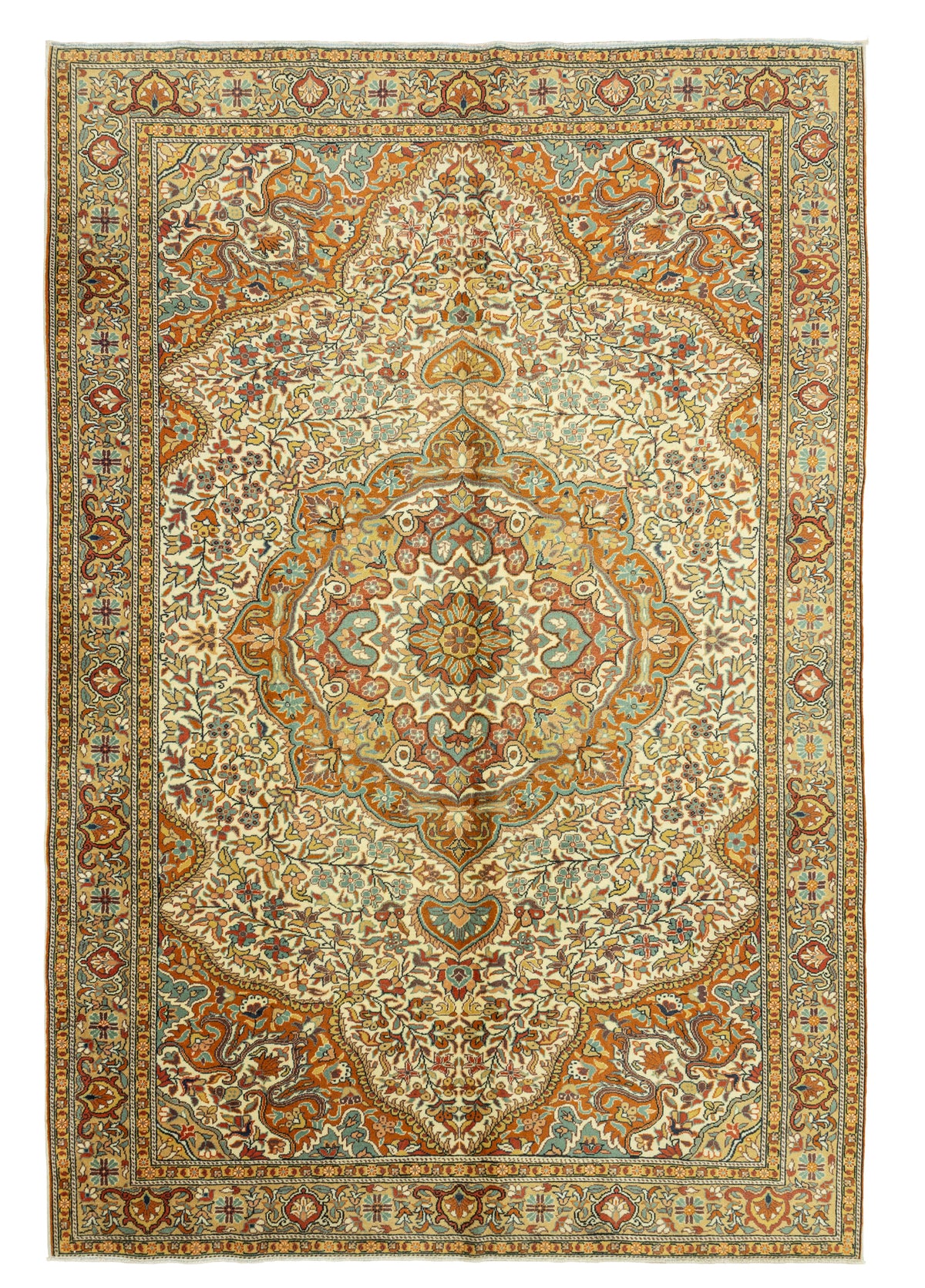 Mahir Madalyon Desenli Kayseri Halısı 200x294 cm