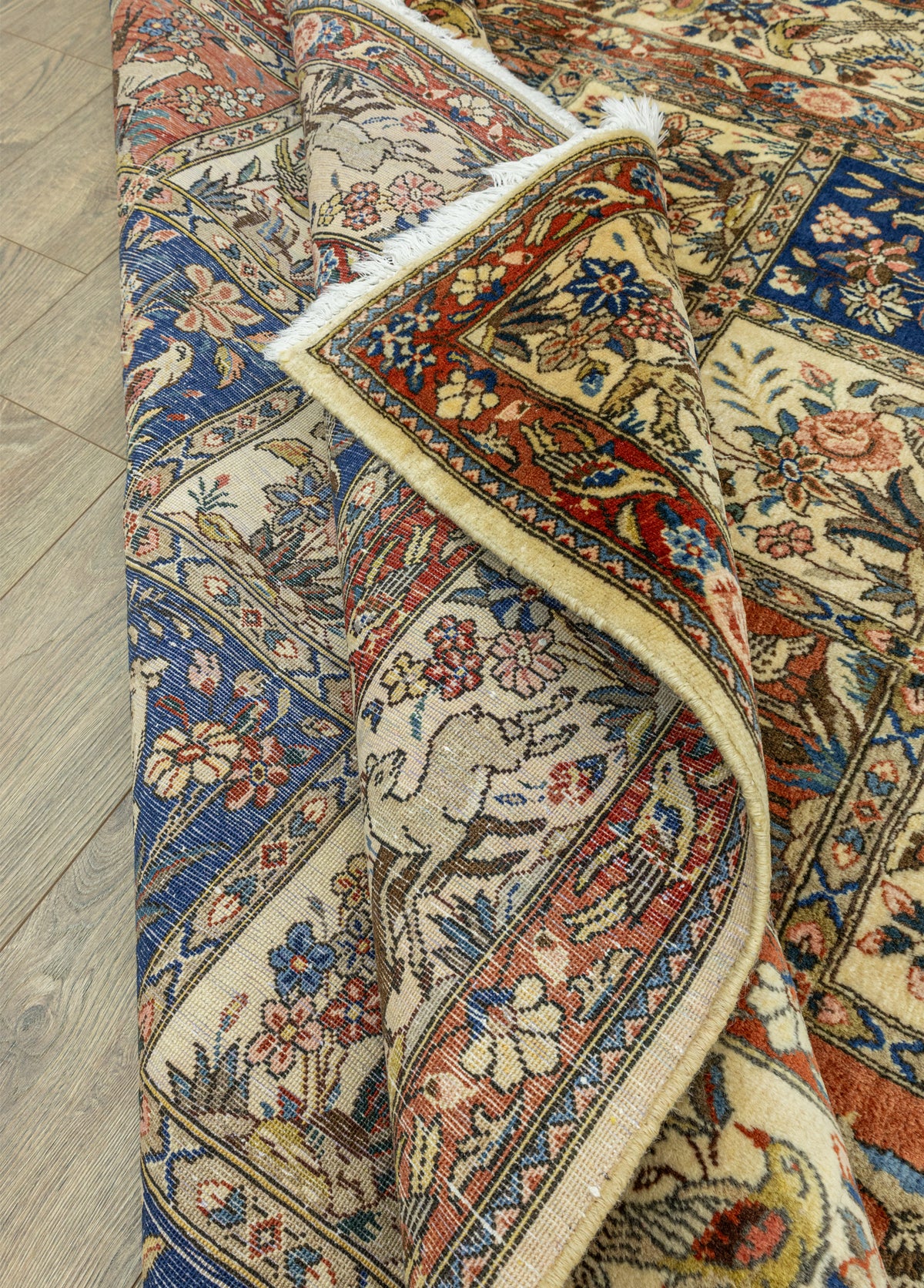 Bertil Vintage El Dokuma İran Halısı 200x319 cm