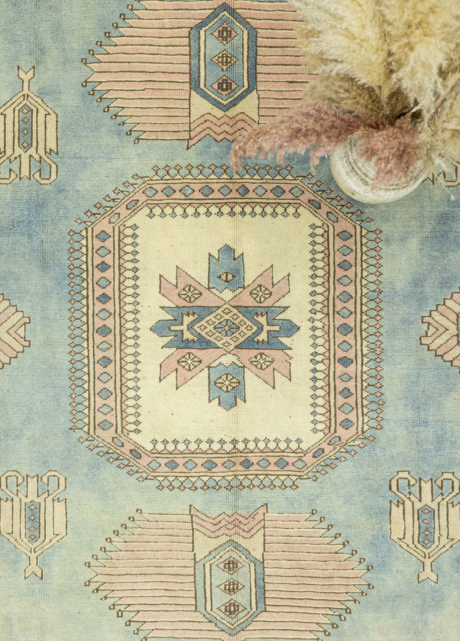 Barlas Pastel Renkli El Dokuma Halı 213x310 cm