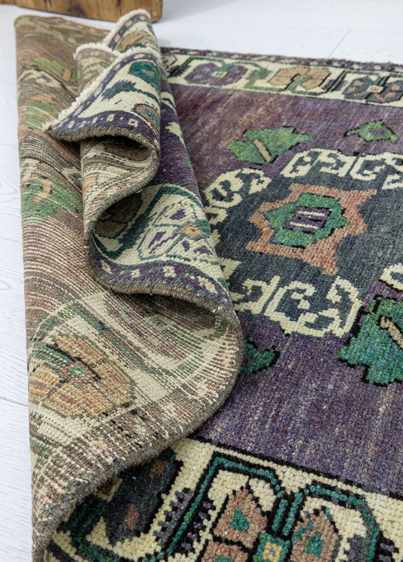 Tilun Vintage Rustic Patterned Carpet 94x162 cm
