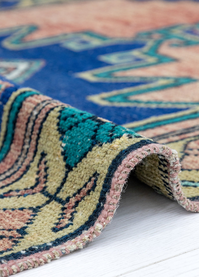 Akay Vintage Ethnic Patterned Carpet 92x158 cm