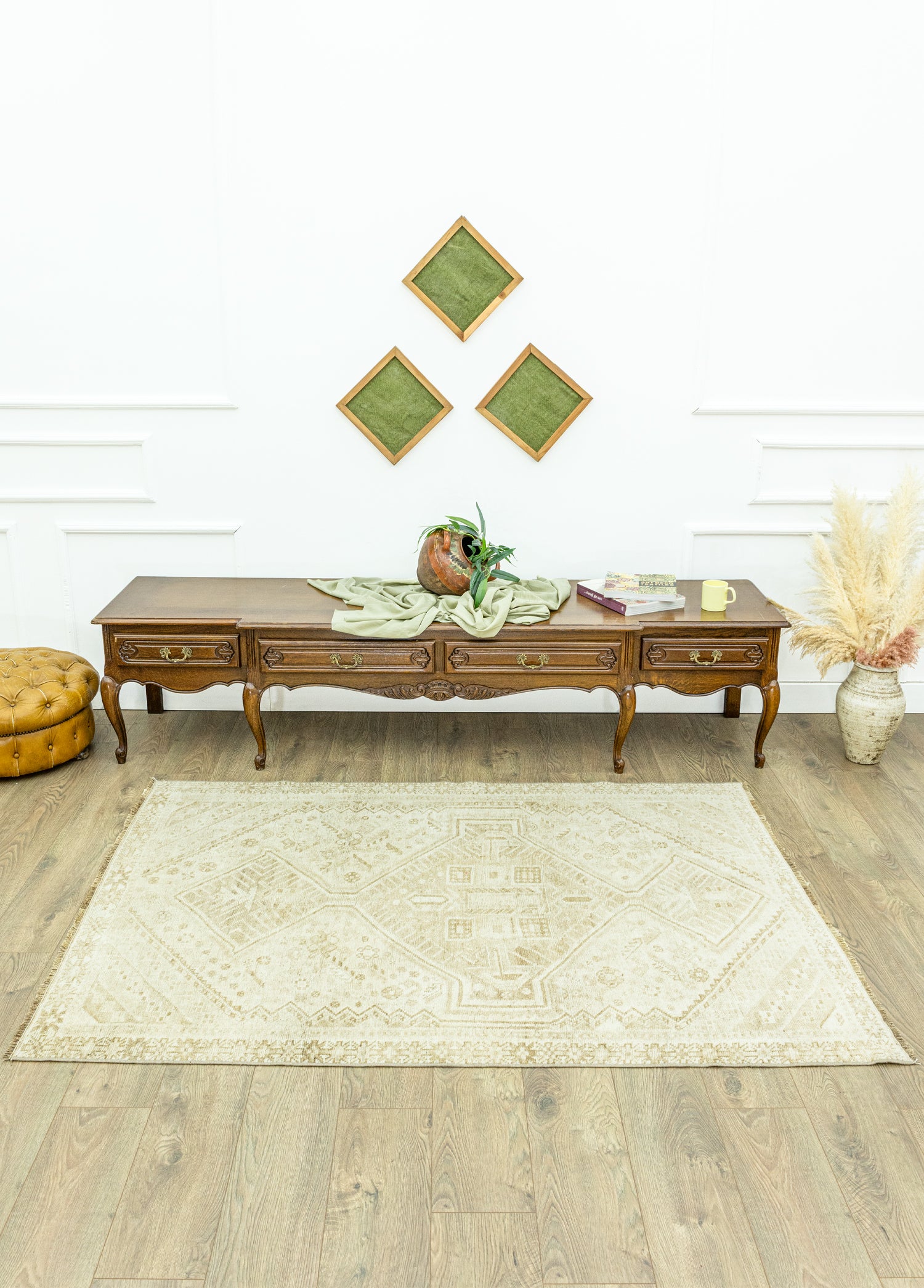 Mardius Pastel Renkli Vintage Halı 139x196 cm