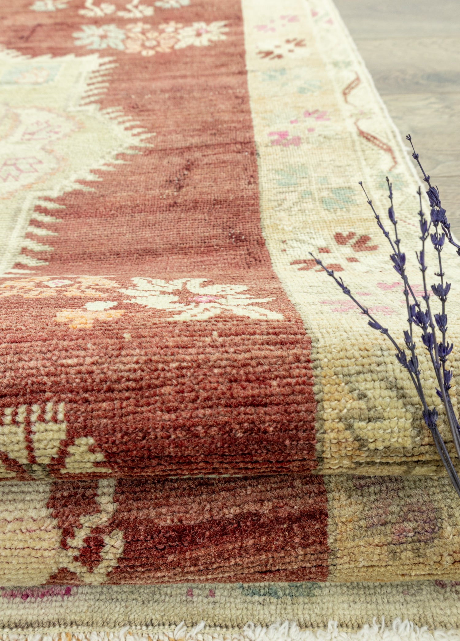 Zafir Vintage El Dokuma Halı 134x233 cm