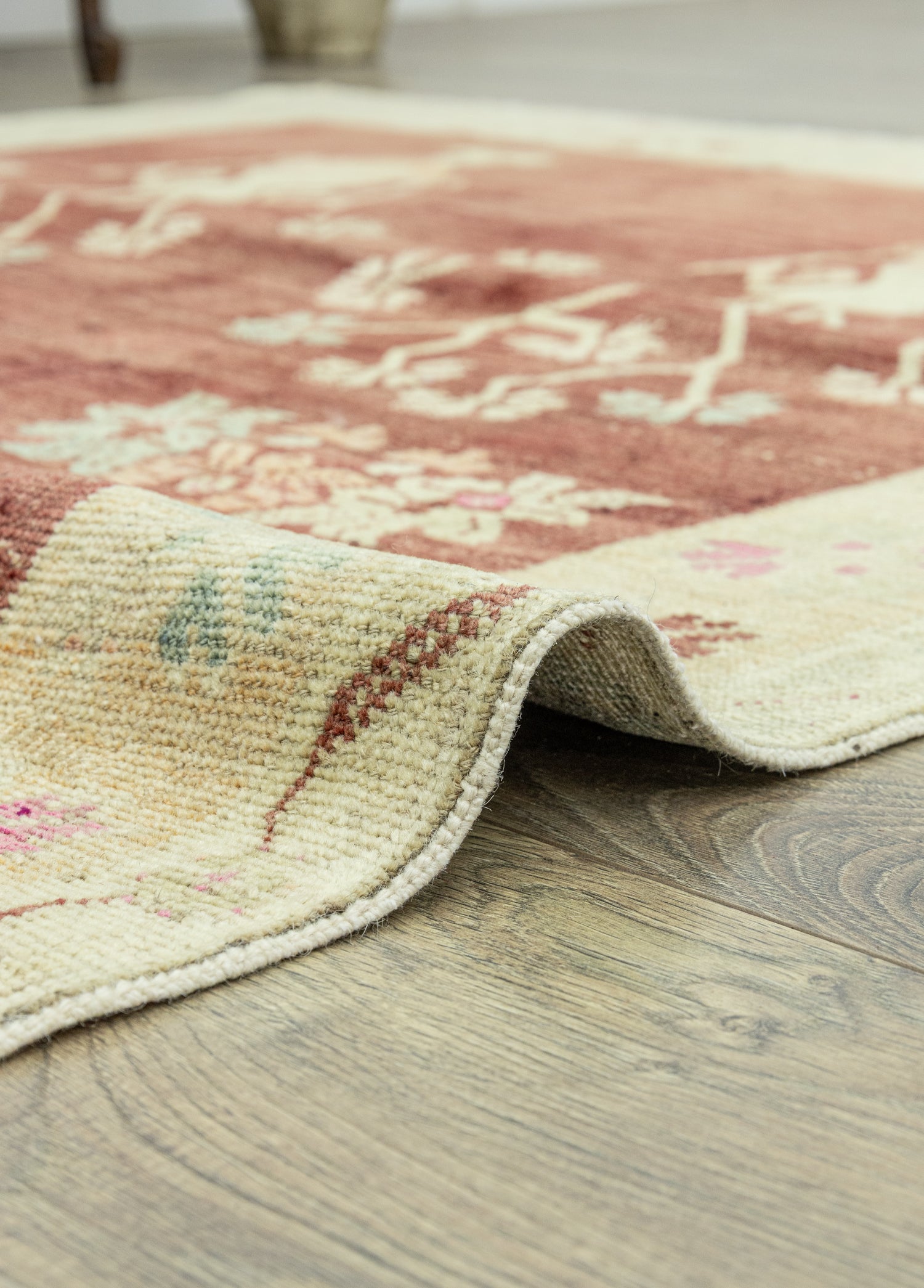Zafir Vintage El Dokuma Halı 134x233 cm