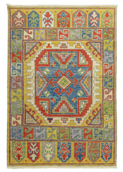 Virel Geometrik Tasarımlı Yün Halı 122x174 cm