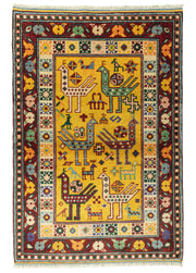 Rosha Hayvan Firgürlü Uşak Halı 87x128 cm