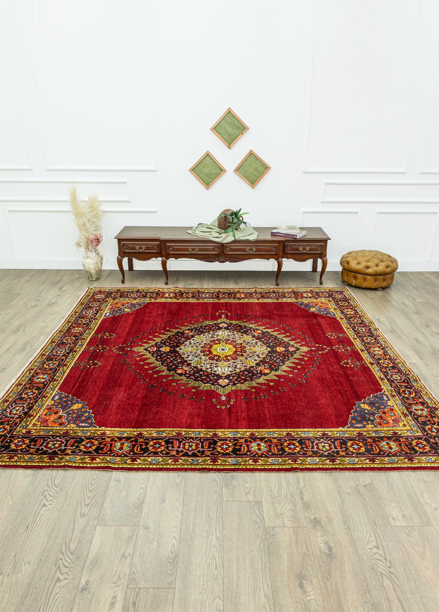 Nigora El Dokuma Sille Rum Halı 278x281 cm