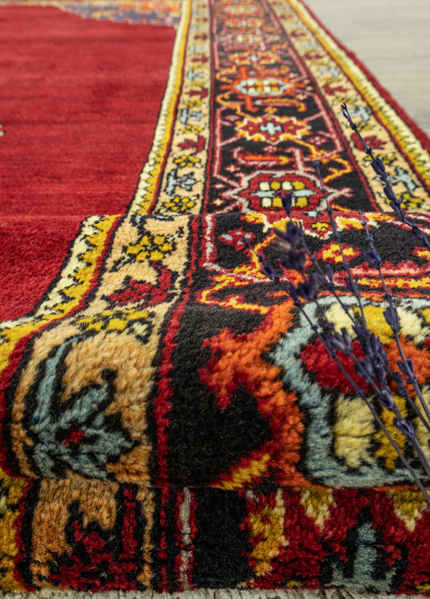 Nigora El Dokuma Sille Rum Halı 278x281 cm