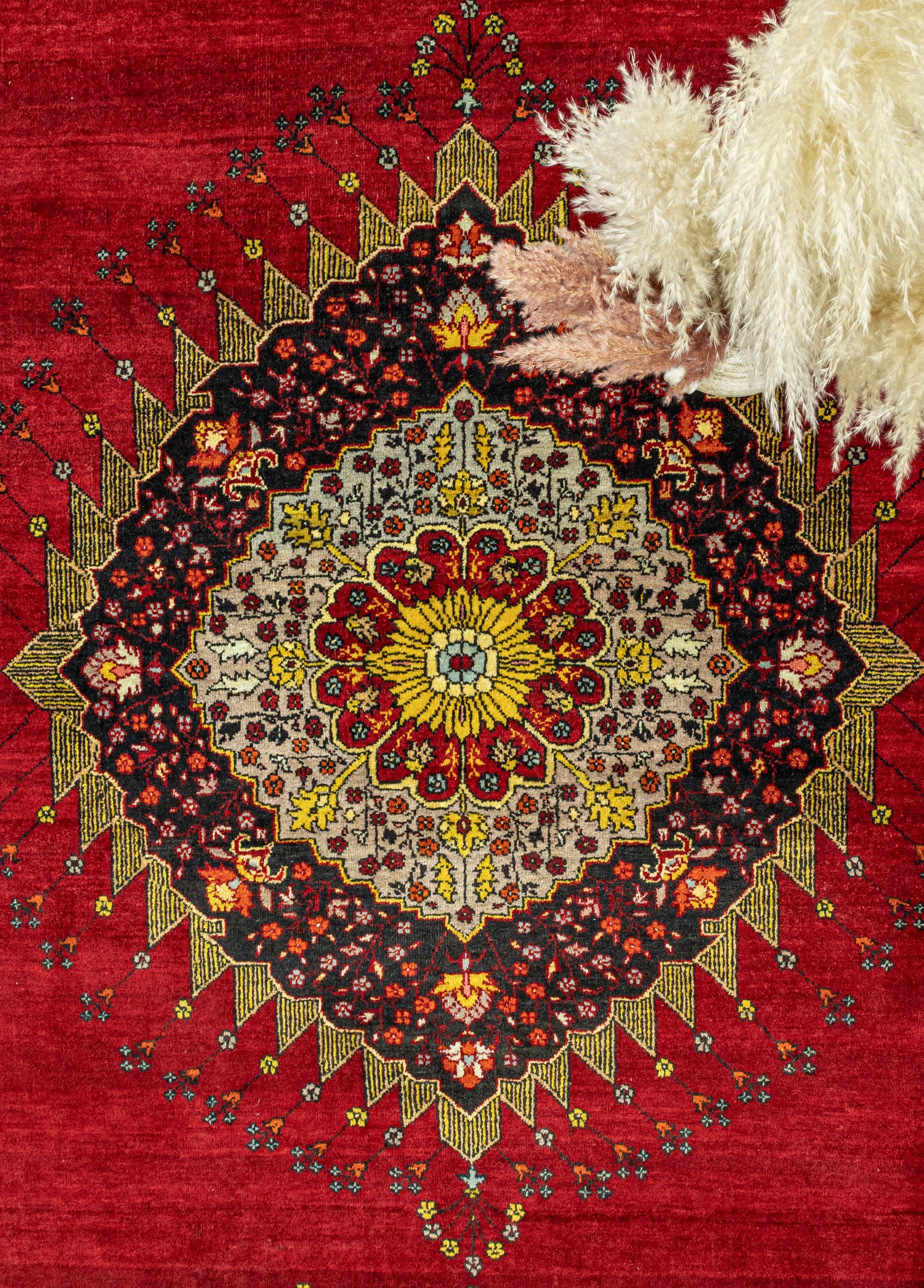 Nigora El Dokuma Sille Rum Halı 278x281 cm