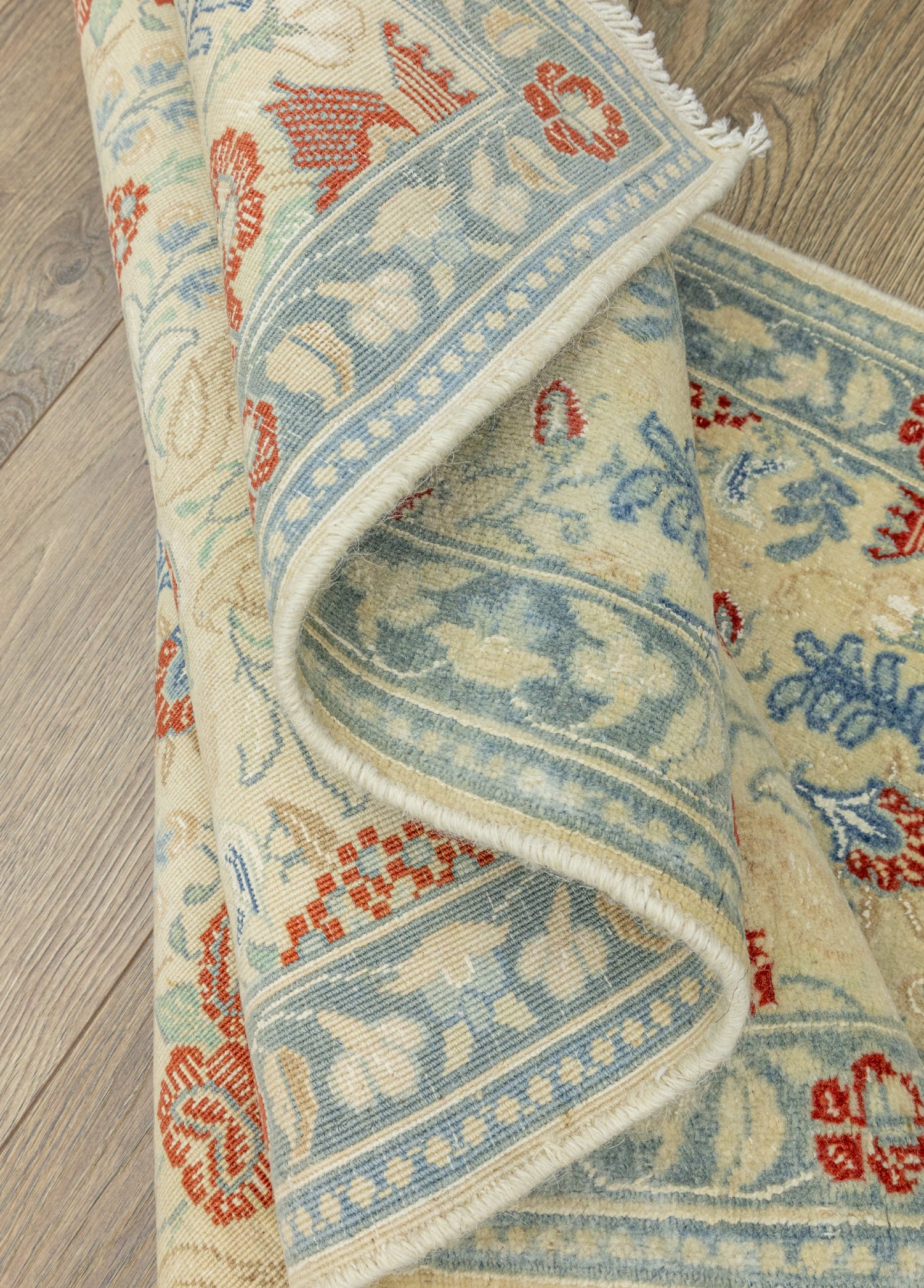 Tebriz Floral Tasarımlı İran Yolluk 71x366 cm