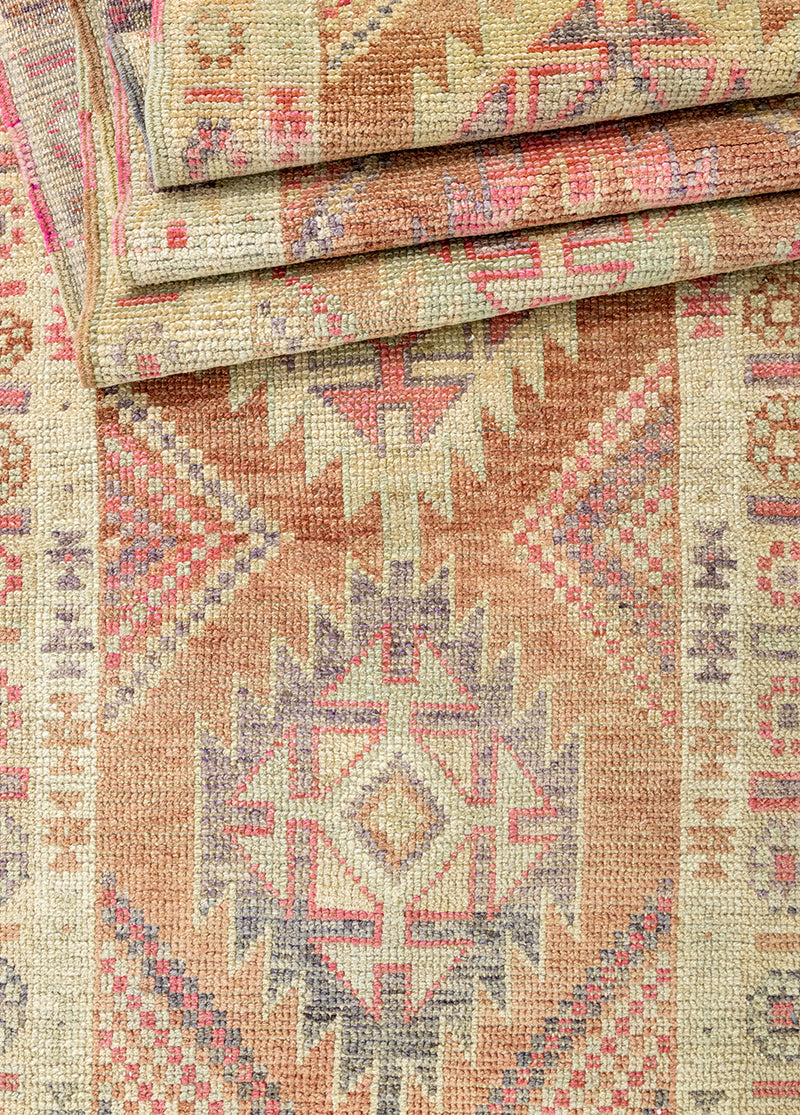 Aynkebir Etnik Bordürlü El Dokuma Yolluk 86x406 cm