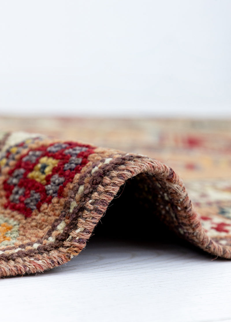 Kasrık Bereket Motifli El Dokuma Yolluk 77x359 cm